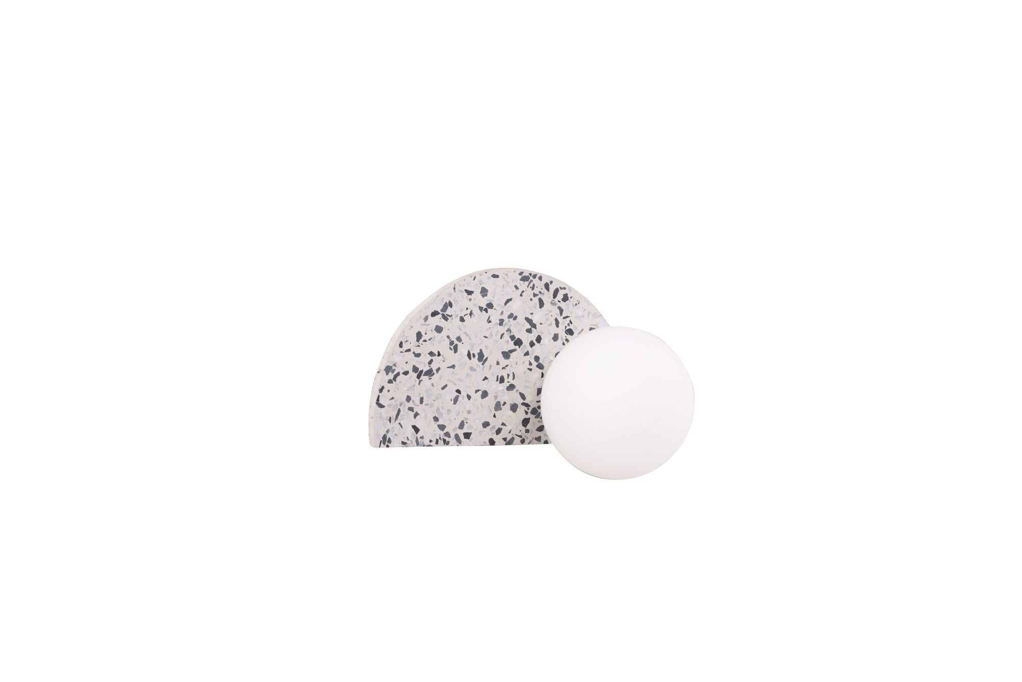 Venture Home Abbeville Wall lampe - White / White glass