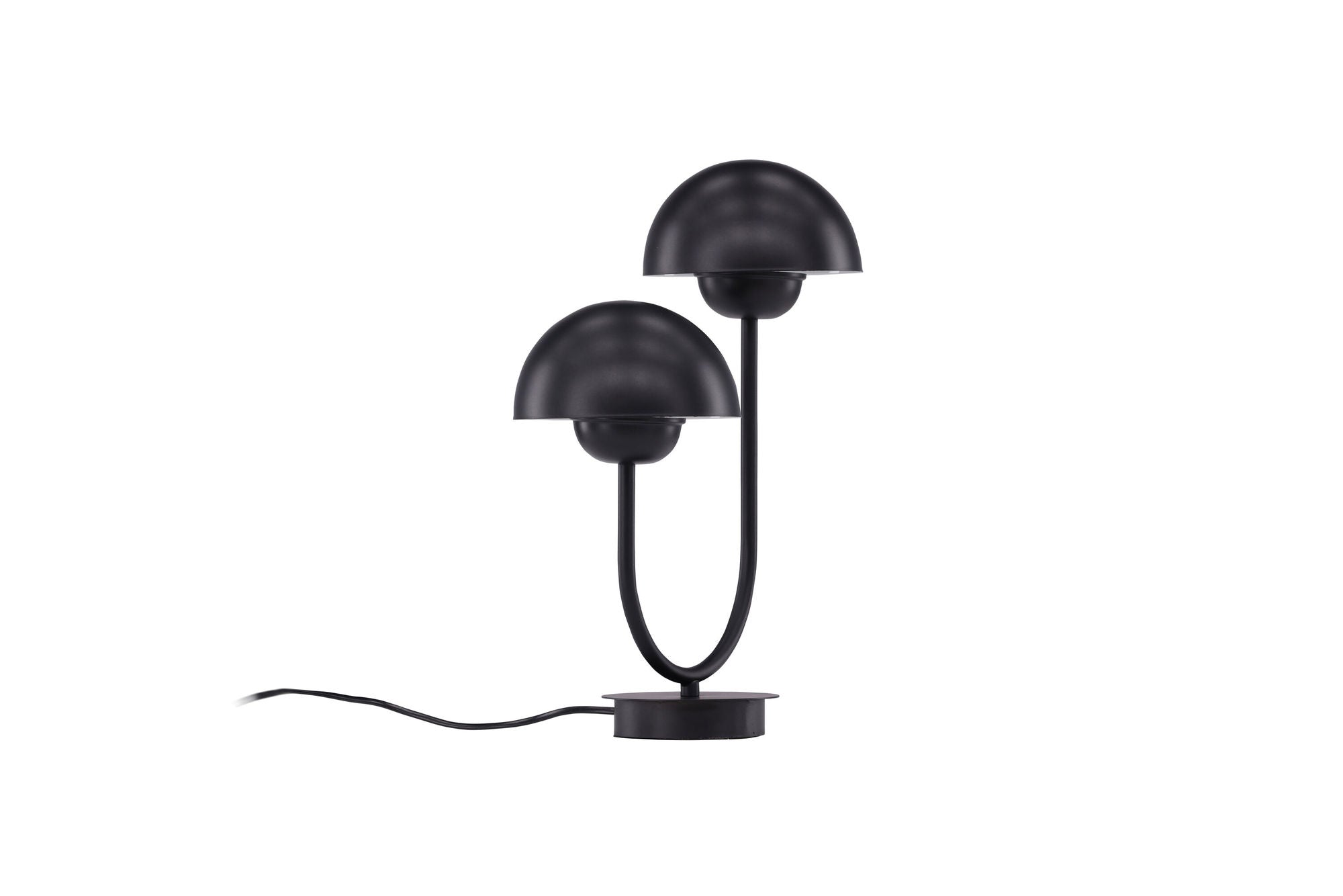 Vind Lyckorna bord lampe - / Black Metal