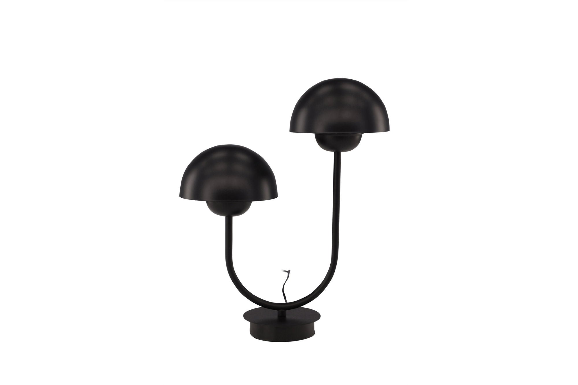 Vind Lyckorna bord lampe - / Black Metal