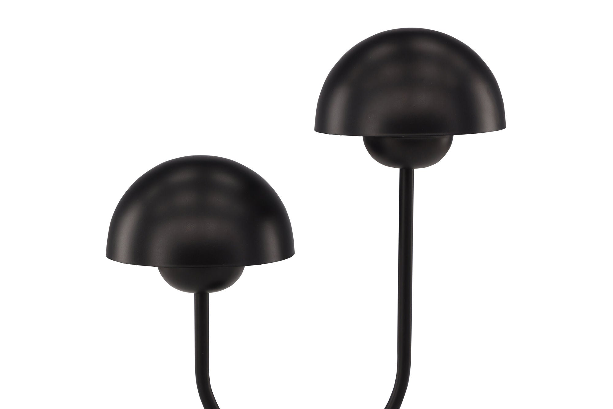 Vind Lyckorna bord lampe - / Black Metal