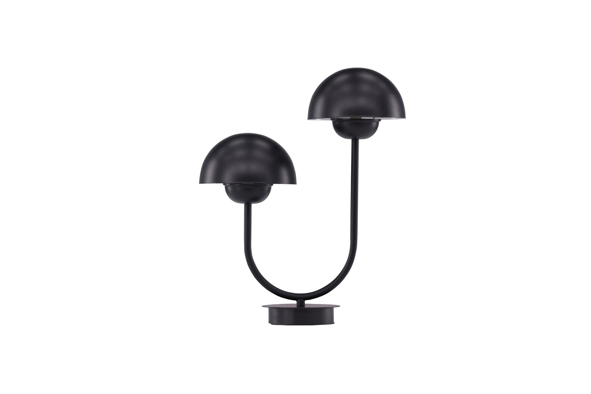 Vind Lyckorna bord lampe - / Black Metal