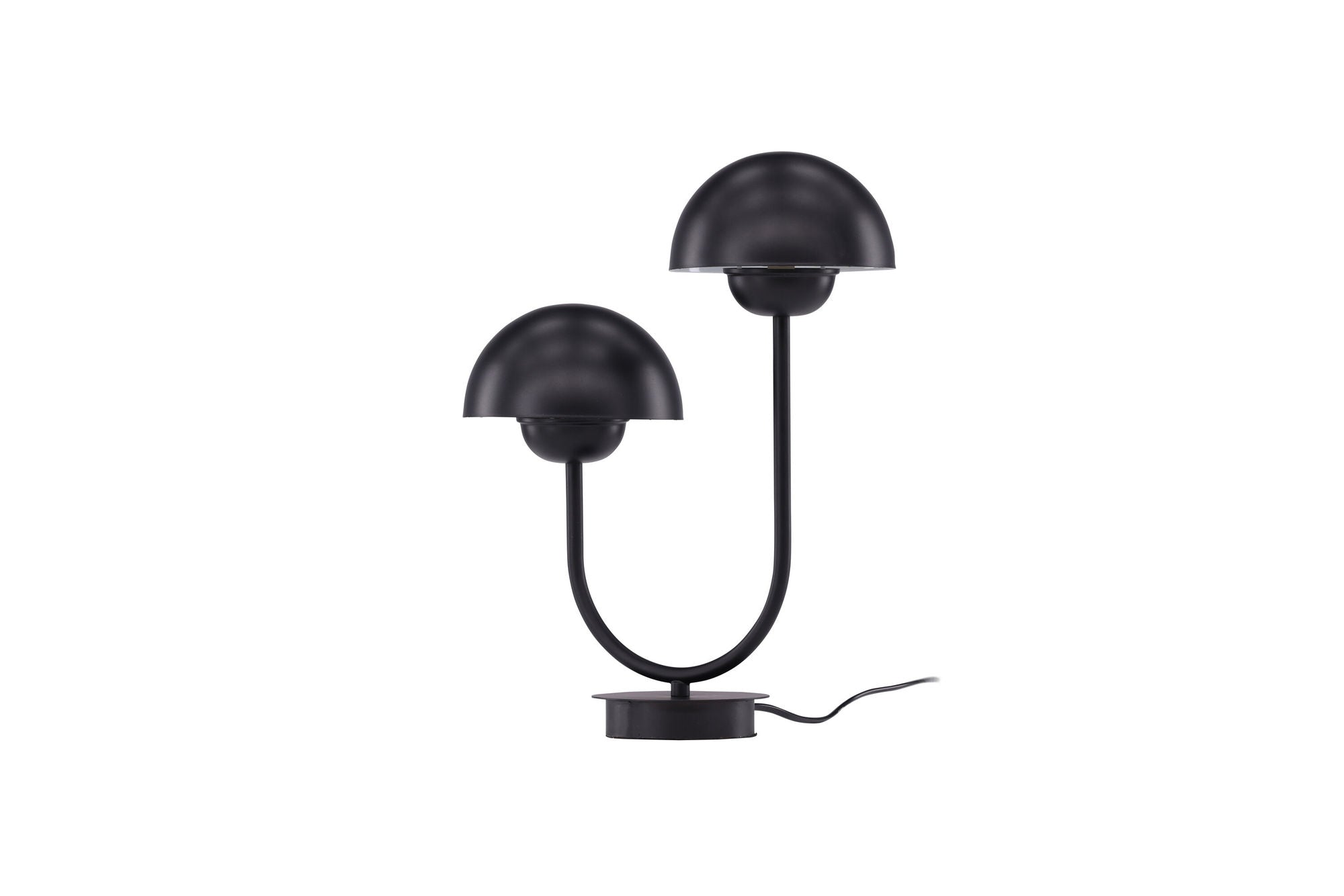 Vind Lyckorna bord lampe - / Black Metal