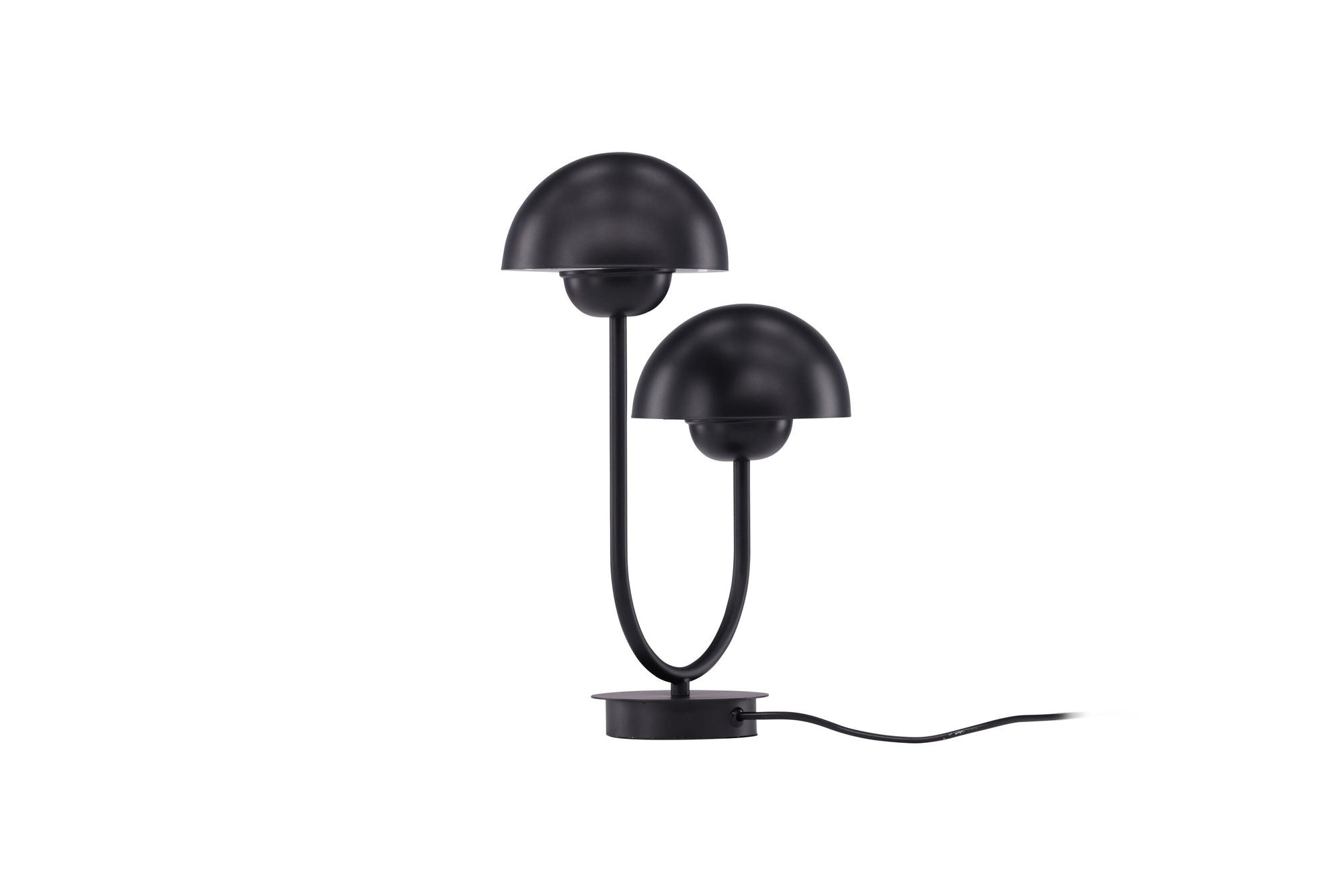 Vind Lyckorna bord lampe - / Black Metal