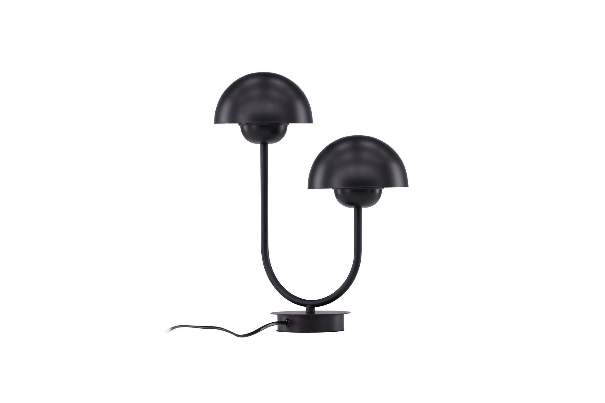 Vind Lyckorna bord lampe - / Black Metal