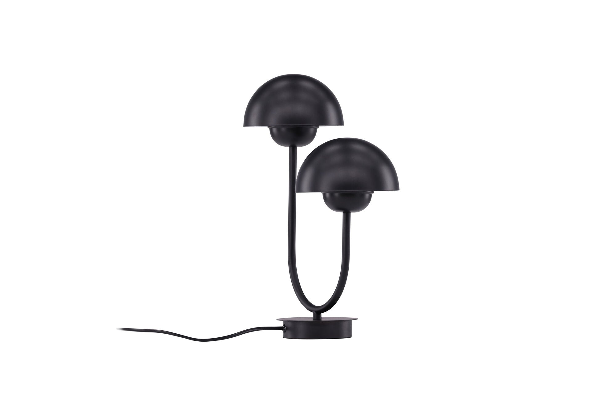 Vind Lyckorna bord lampe - / Black Metal