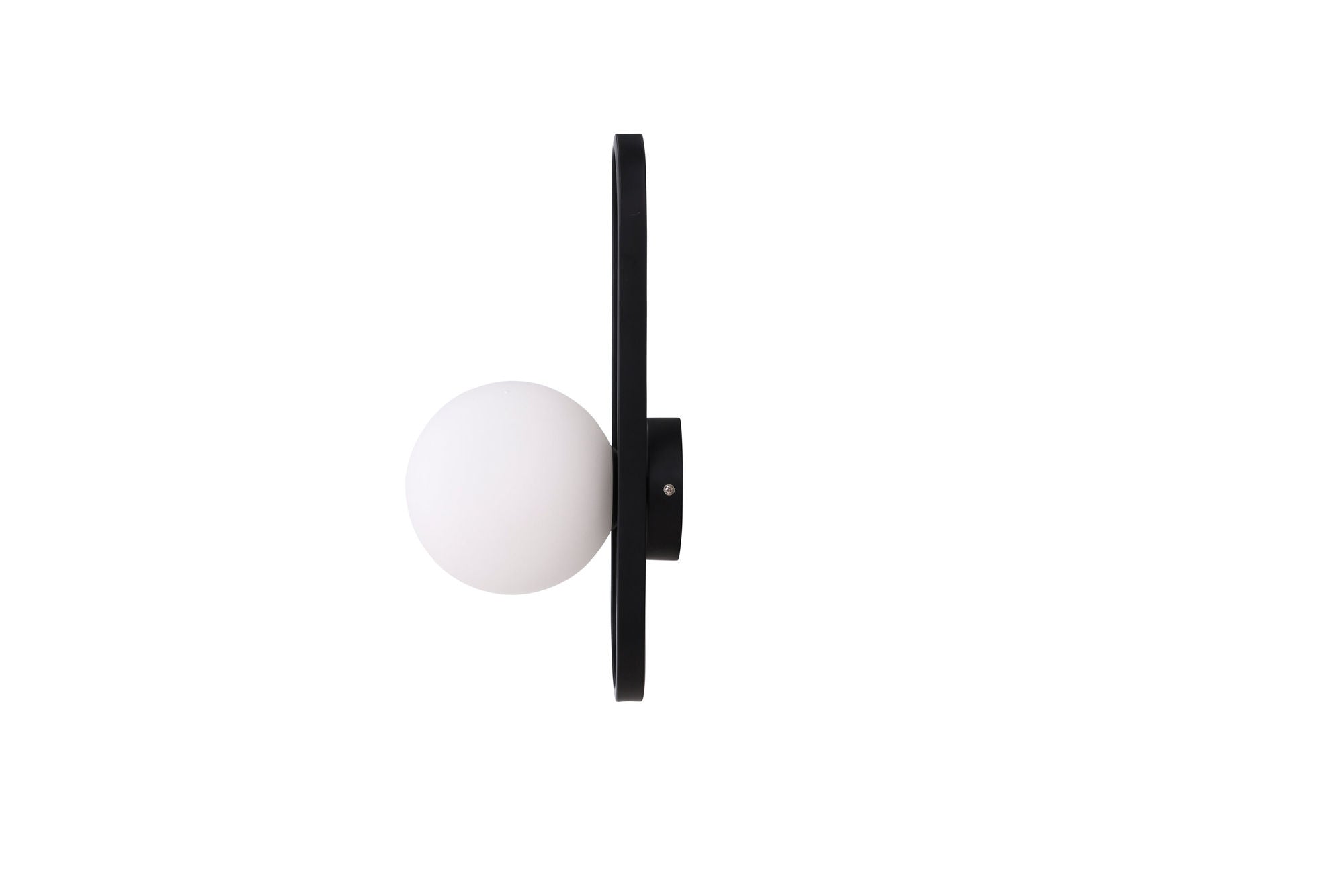 Venture Home Alpes Wall lampe - Black / White glass