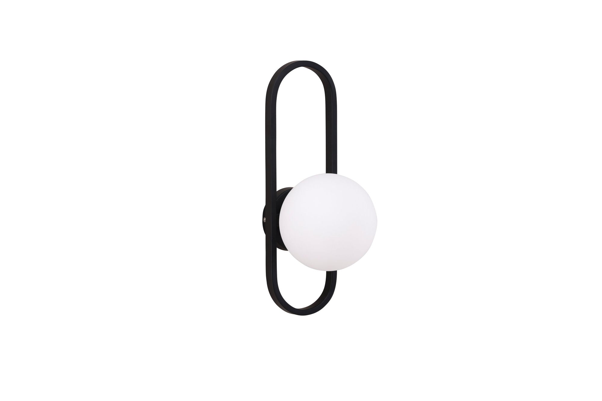 Venture Home Alpes Wall lampe - Black / White glass