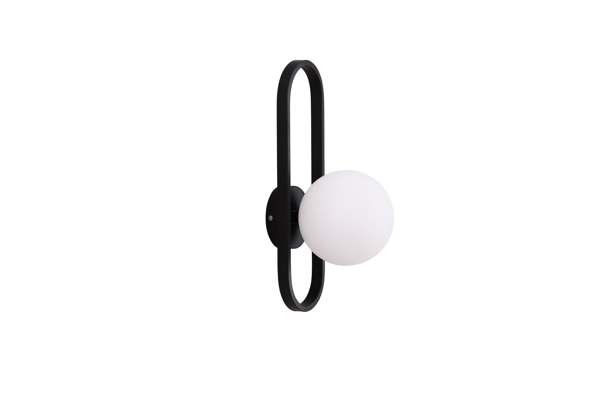 Venture Home Alpes Wall lampe - Black / White glass