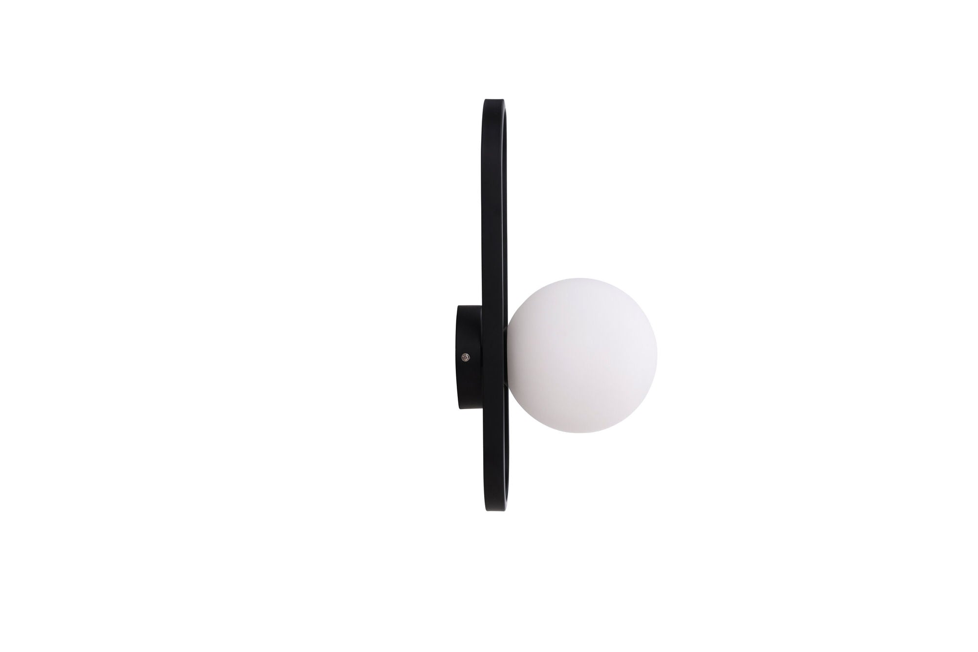 Venture Home Alpes Wall lampe - Black / White glass