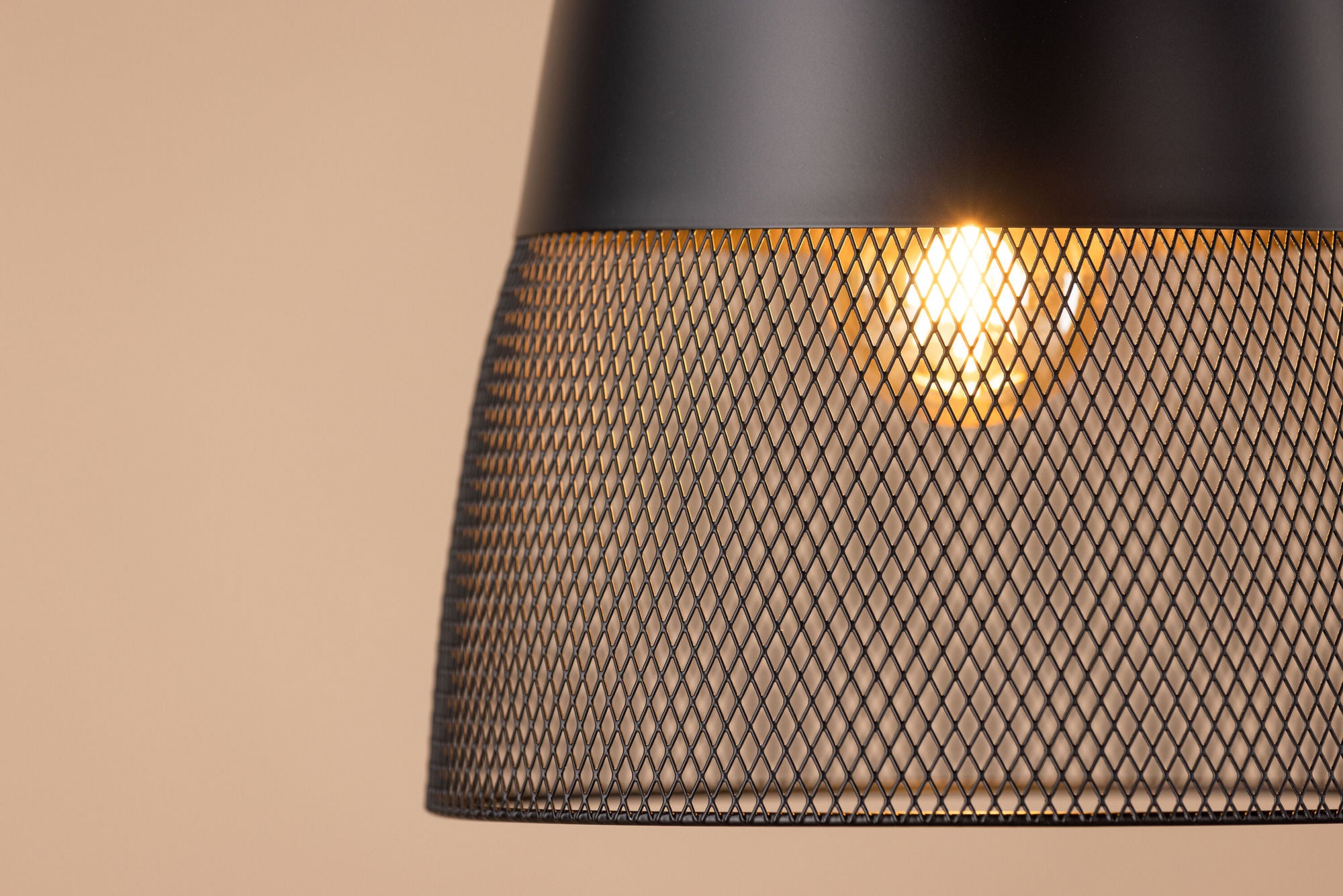 Venture Home Toulon -Tall Pendant lampe - Black / Black