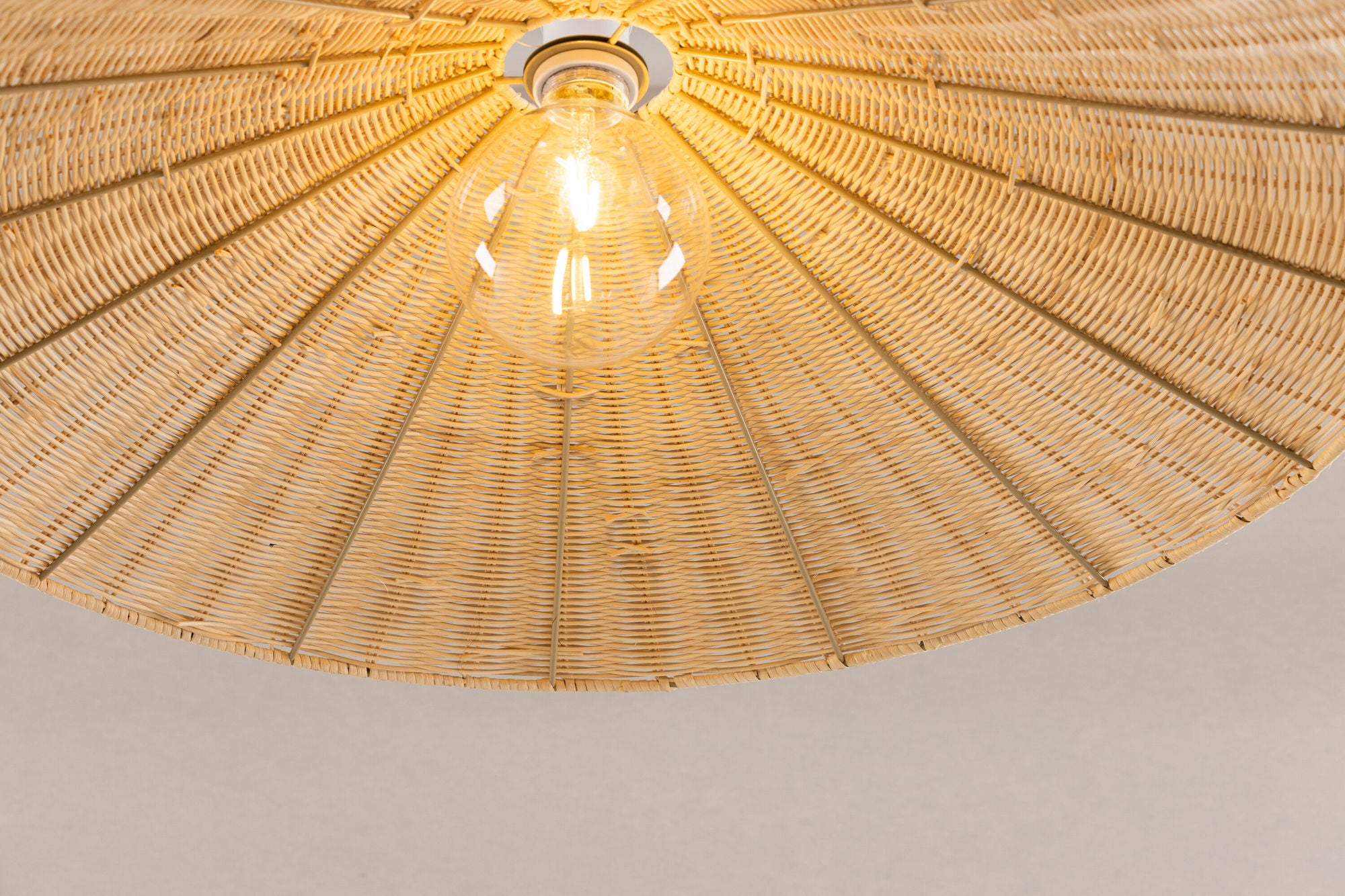 Vind Herrestad Pendant lampe - Nature / Nature Rattan