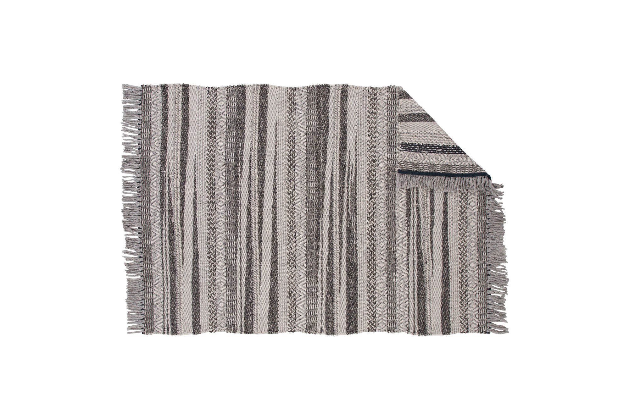 Venture Home Alwar Wool Carpet - 170*240 - Dark grey