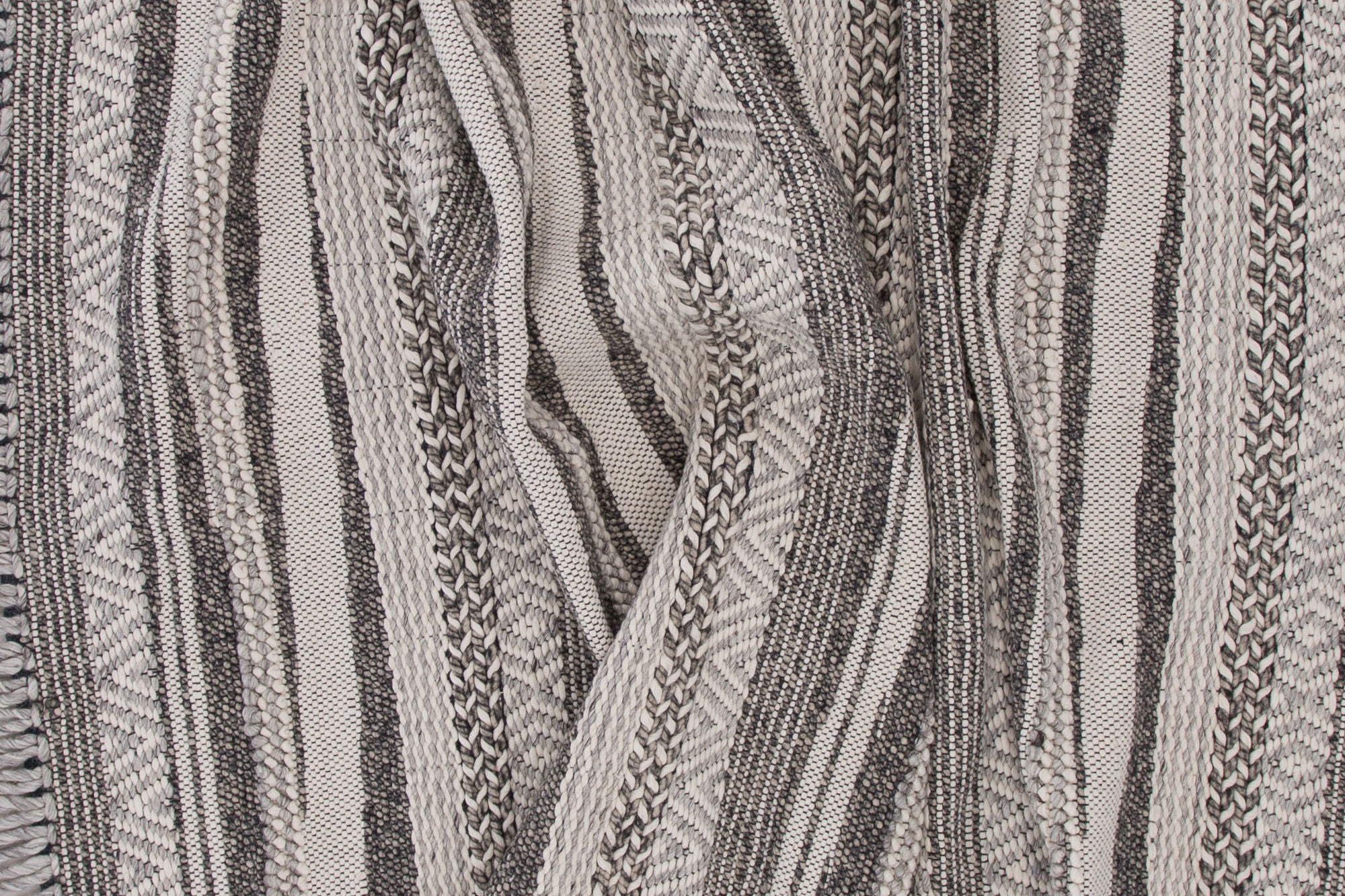 Venture Home Alwar Wool Carpet - 170*240 - Dark grey