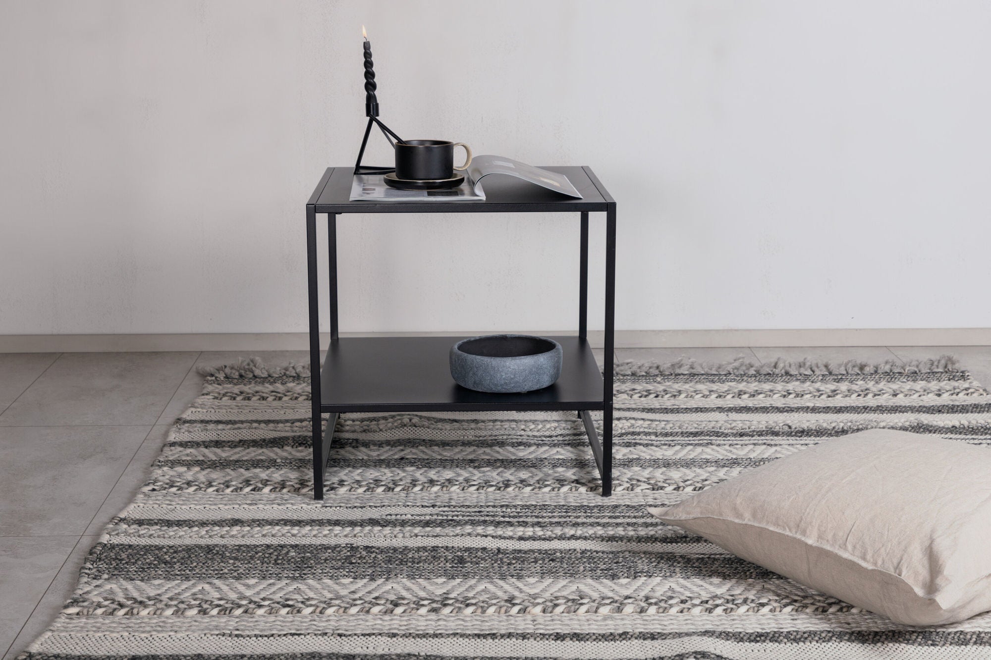 Venture Home Alwar Wool Carpet - 170*240 - Dark grey