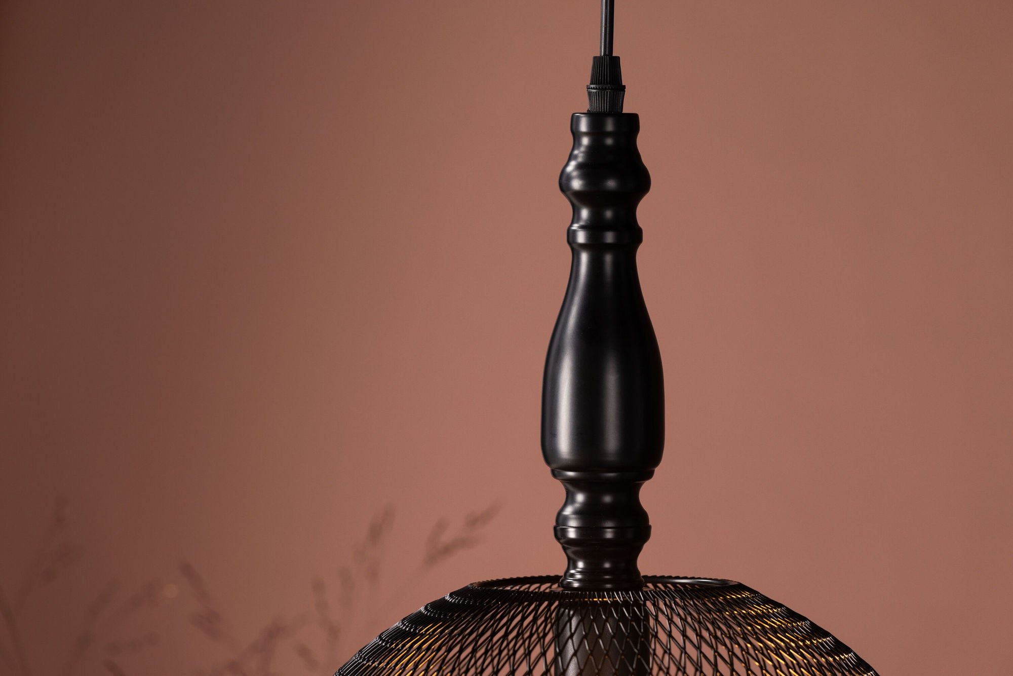 Venture Home Valence Pendant lampe - Black / Black