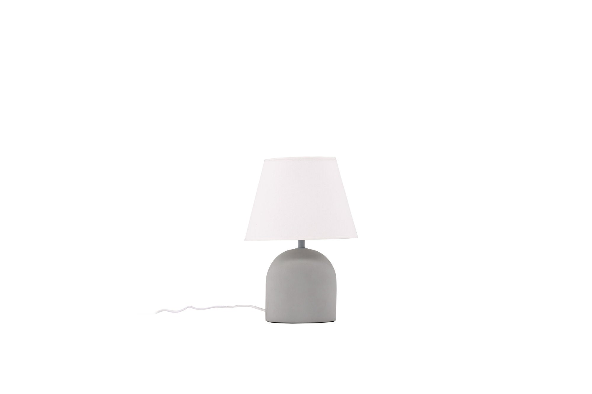 Vind Styrsö bord lampe - Concrete / Linen