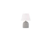 Vind Styrsö bord lampe - Concrete / Linen
