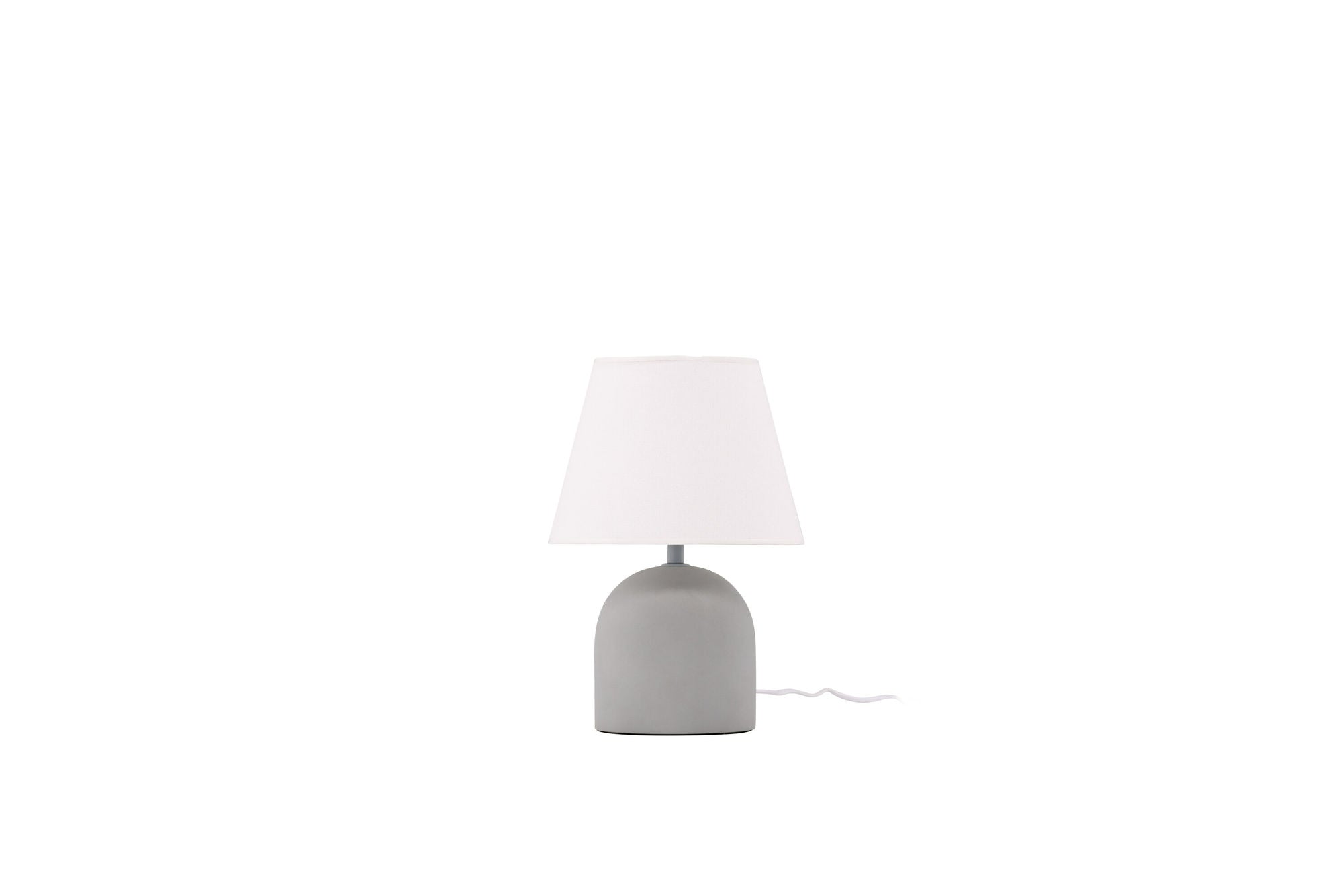 Vind Styrsö bord lampe - Concrete / Linen