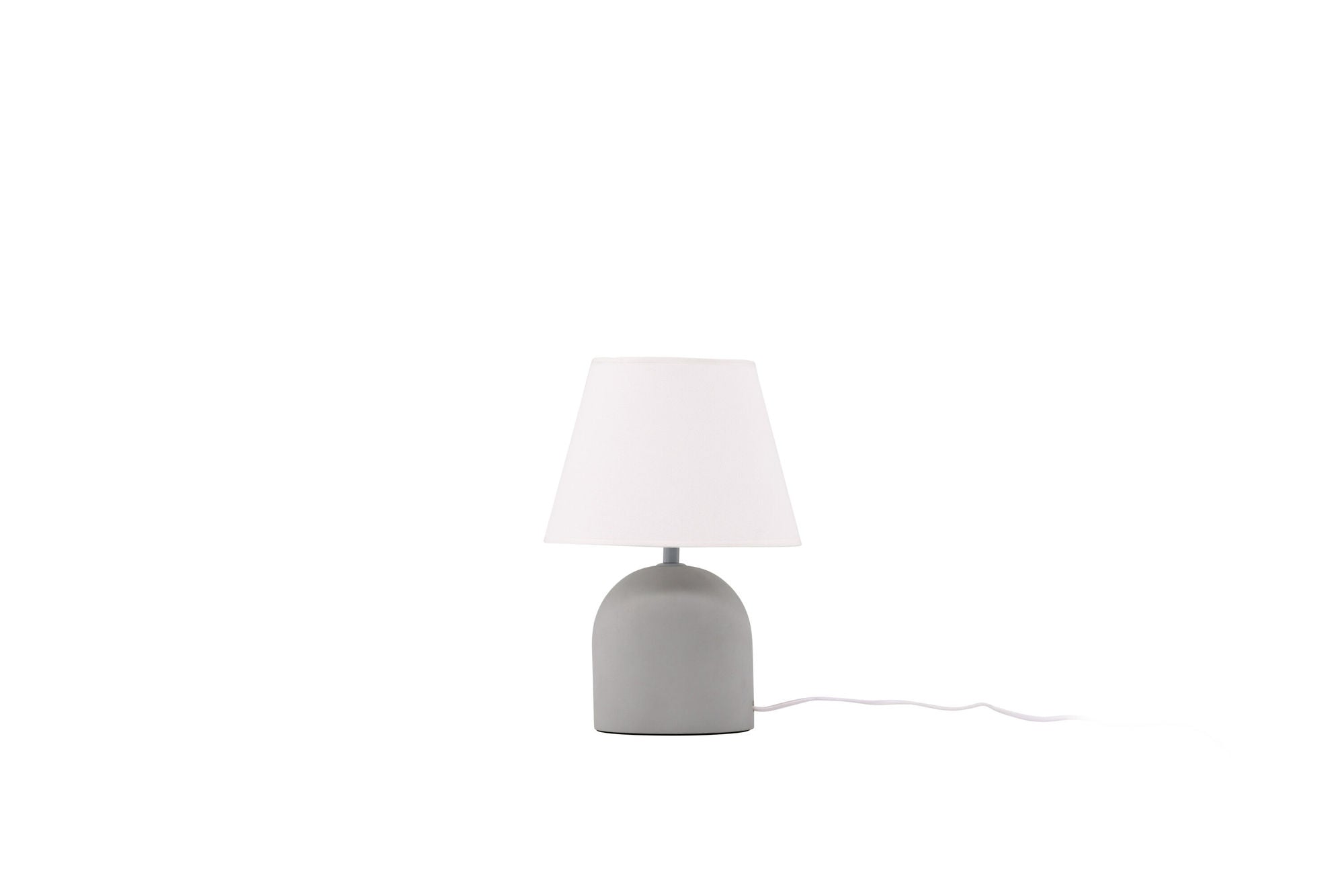 Vind Styrsö bord lampe - Concrete / Linen