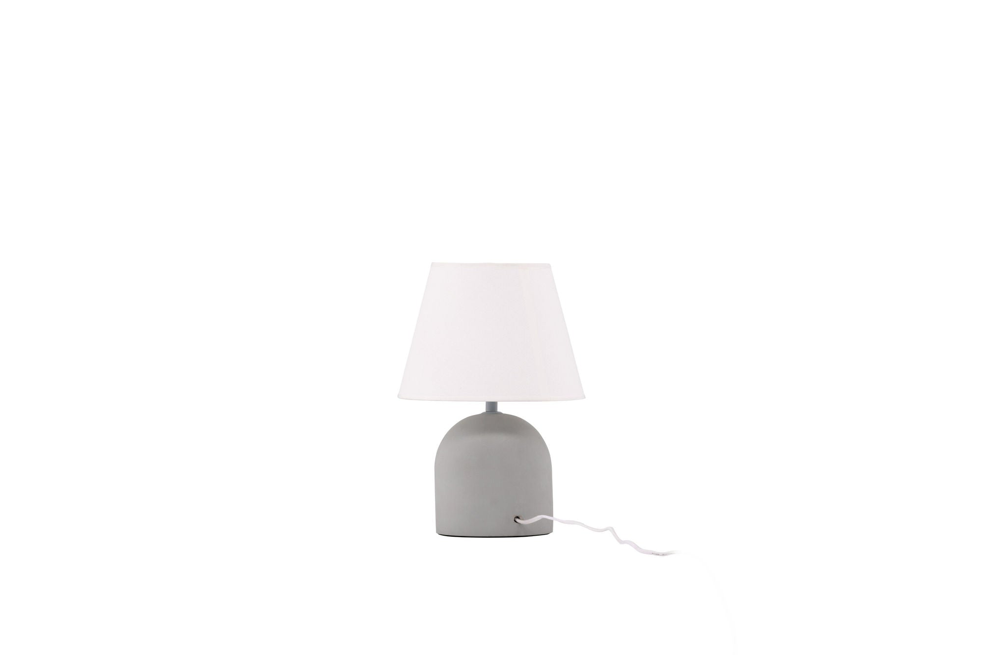 Vind Styrsö bord lampe - Concrete / Linen
