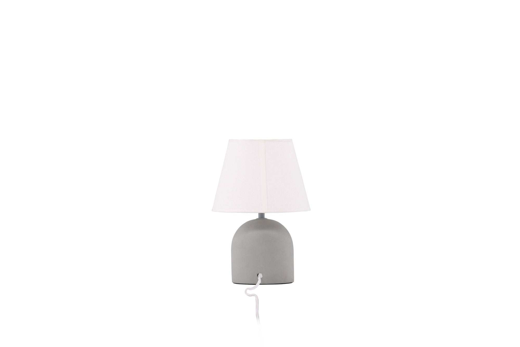 Vind Styrsö bord lampe - Concrete / Linen