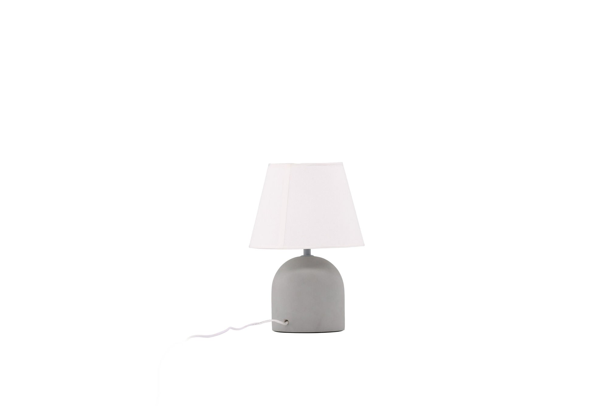Vind Styrsö bord lampe - Concrete / Linen