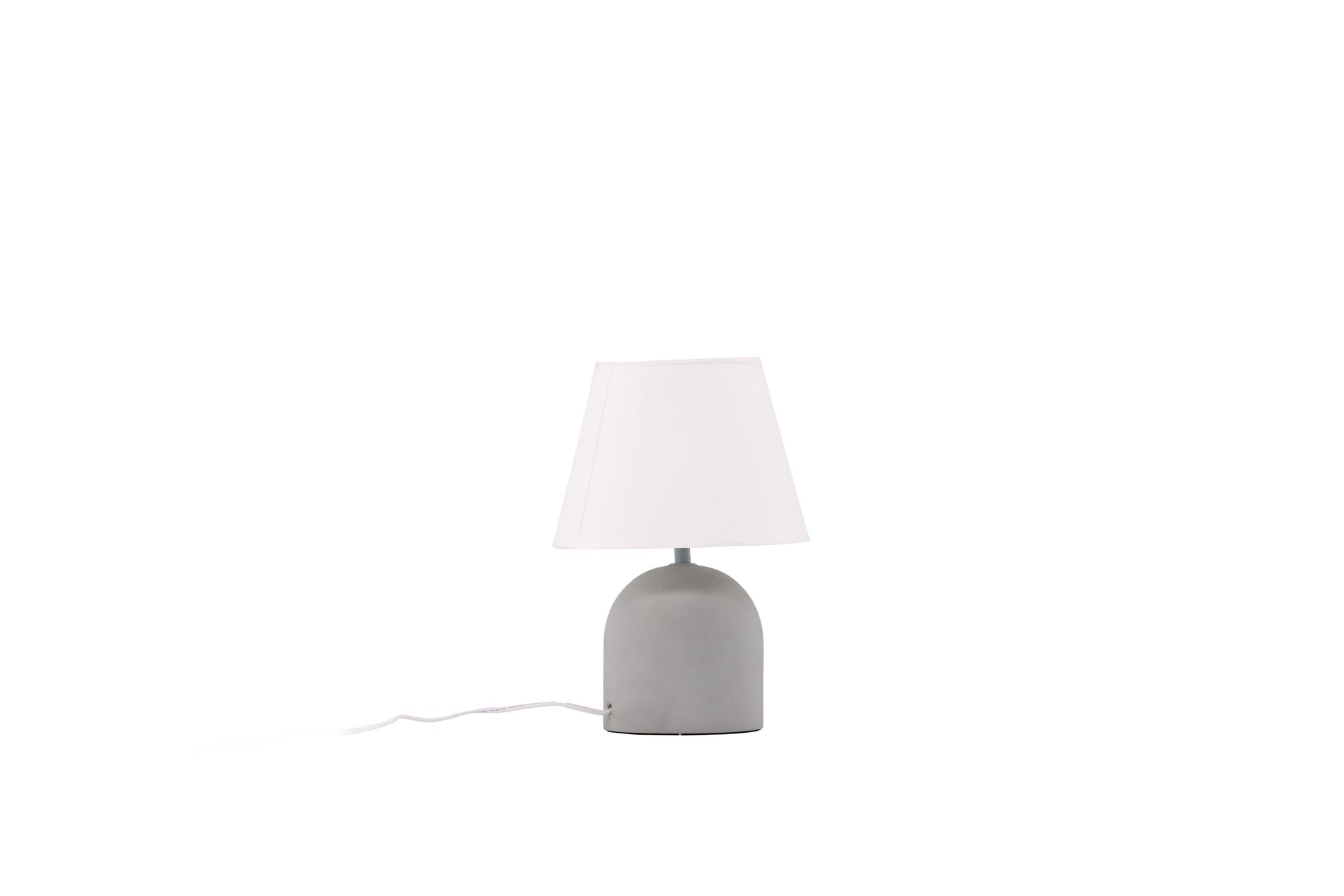 Vind Styrsö bord lampe - Concrete / Linen