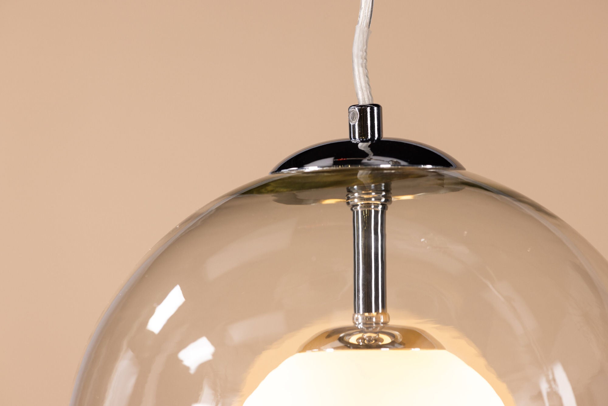 Venture Home Roche Pendant lampe - Glass / Clear