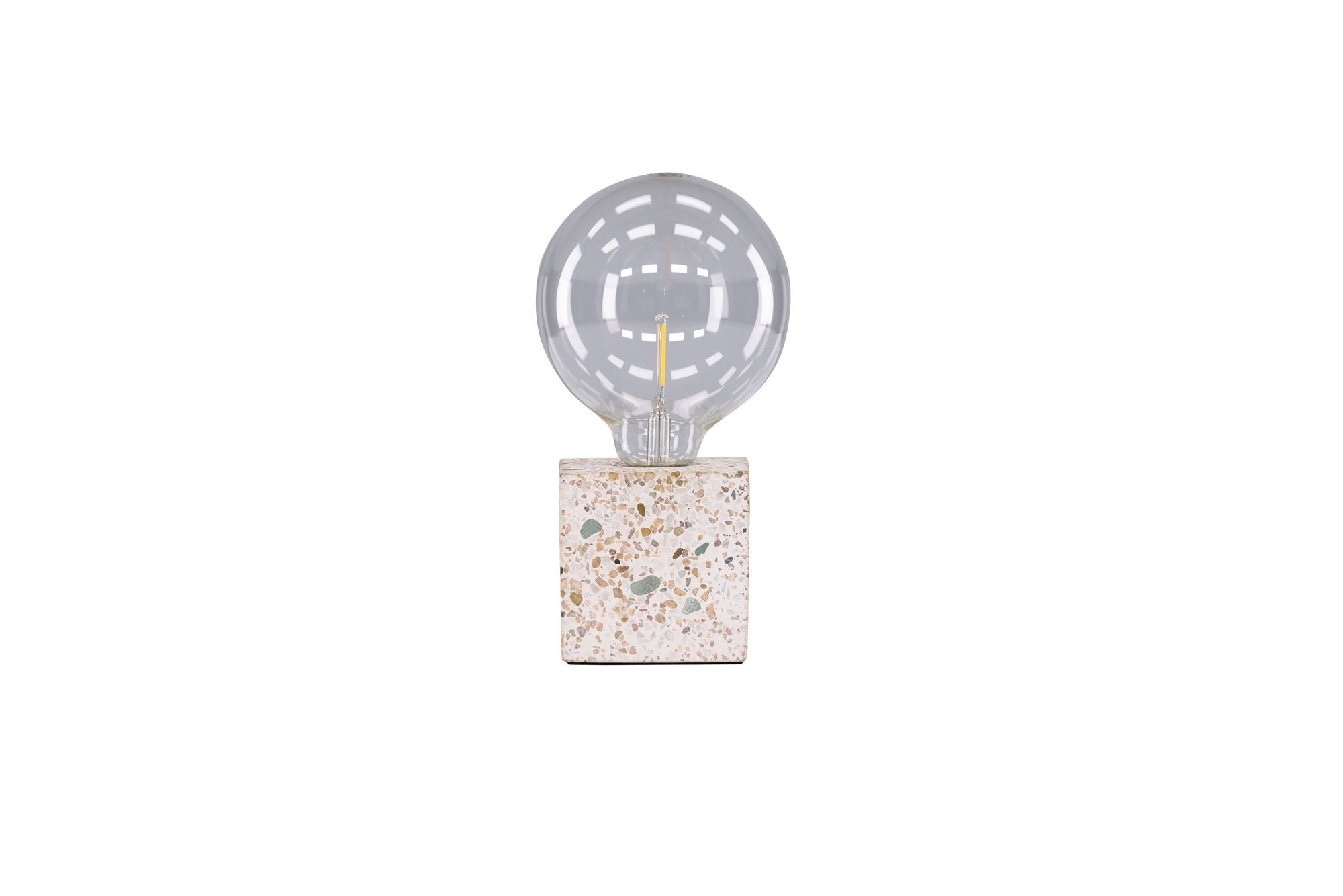 Venture Home Rilche bord lampe - Grey / Clear Glass