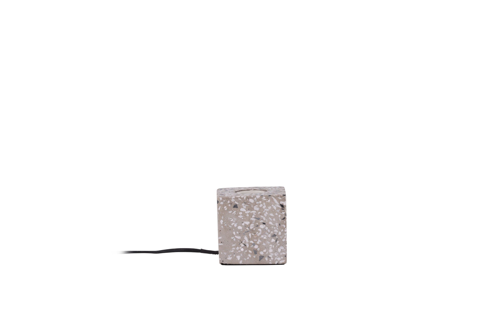 Venture Home Rilche bord lampe - White / Clear Glass