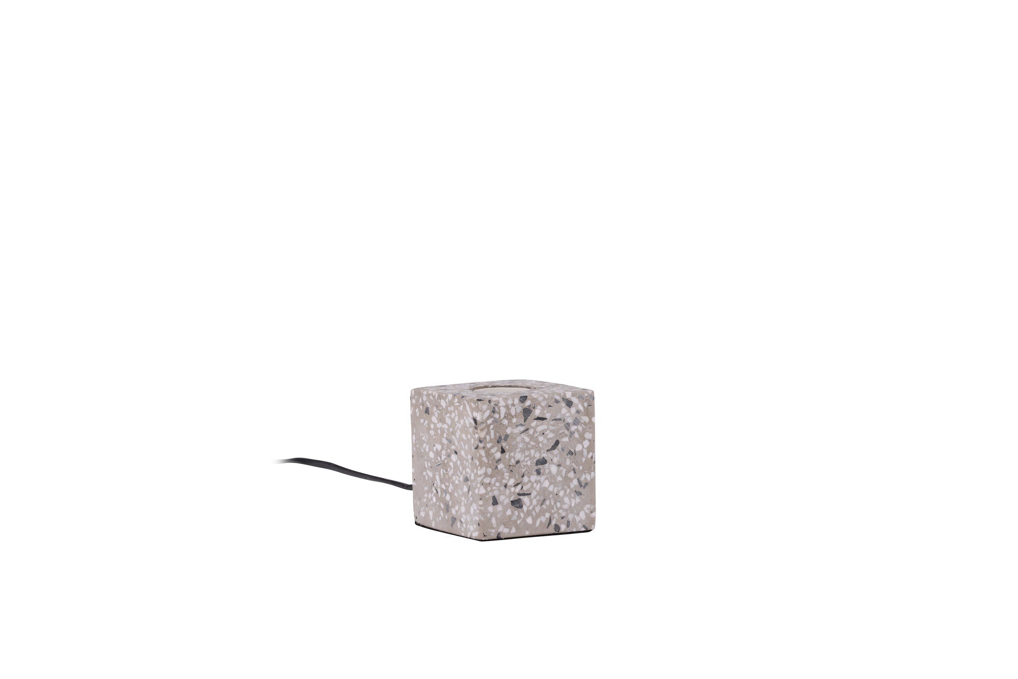 Venture Home Rilche bord lampe - White / Clear Glass