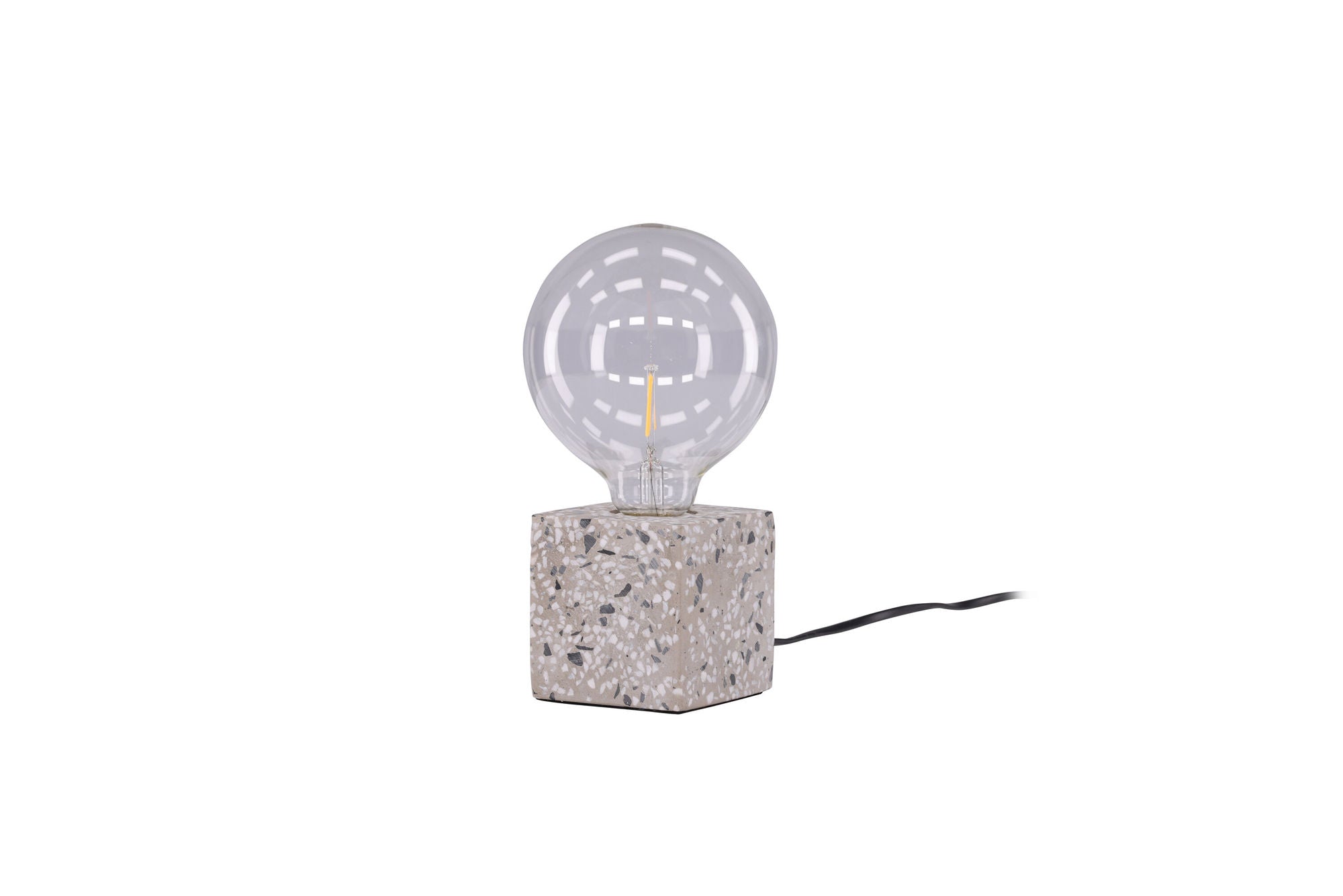 Venture Home Rilche bord lampe - White / Clear Glass
