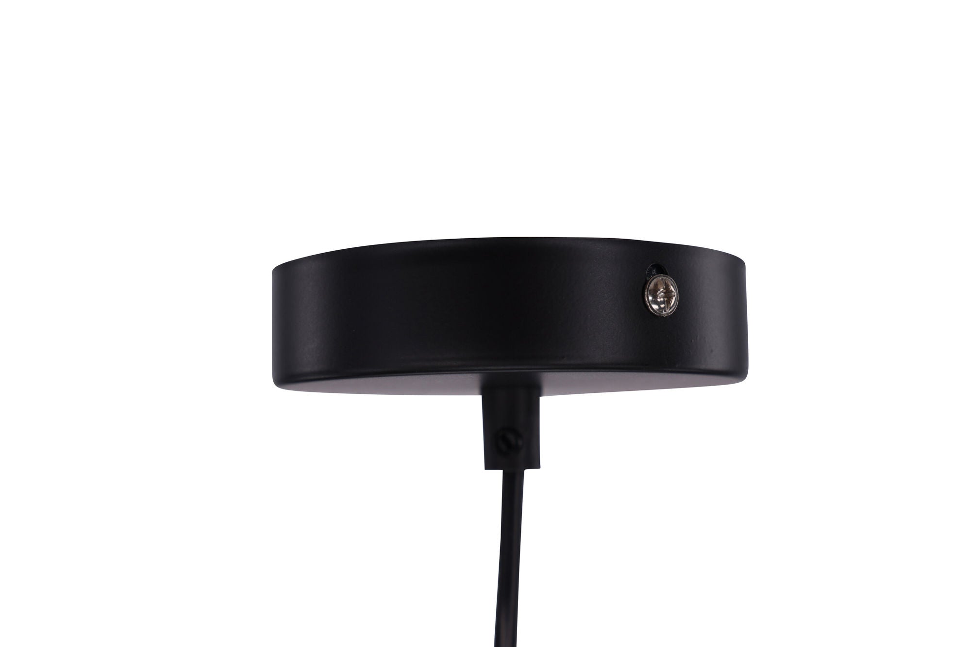 Venture Home Nicola - X-Large Pendant lampe - Black / Grey artificial feather