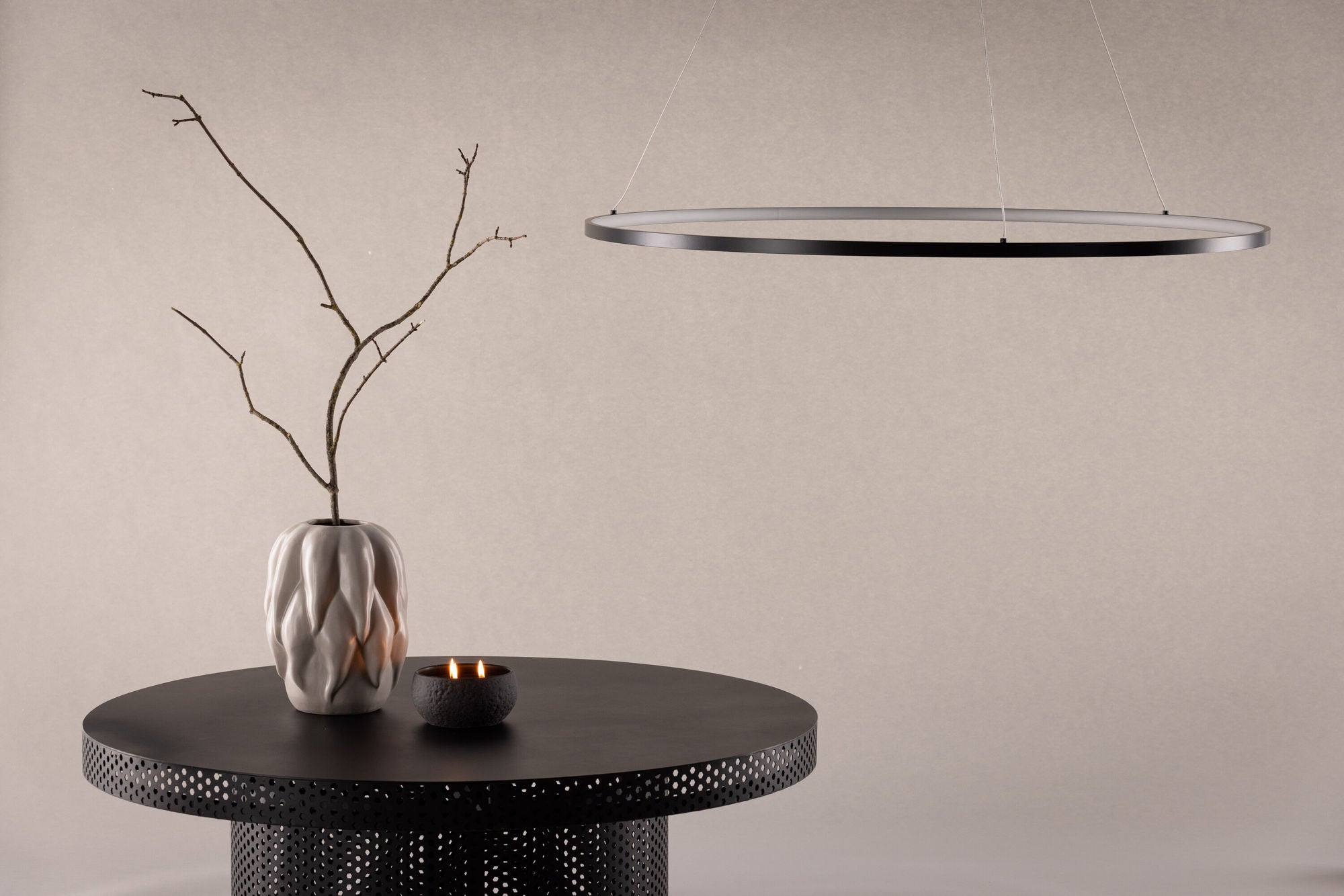 Vind Rödäng x Josefin Lustig - Pendant lampe - Black / Matte Black