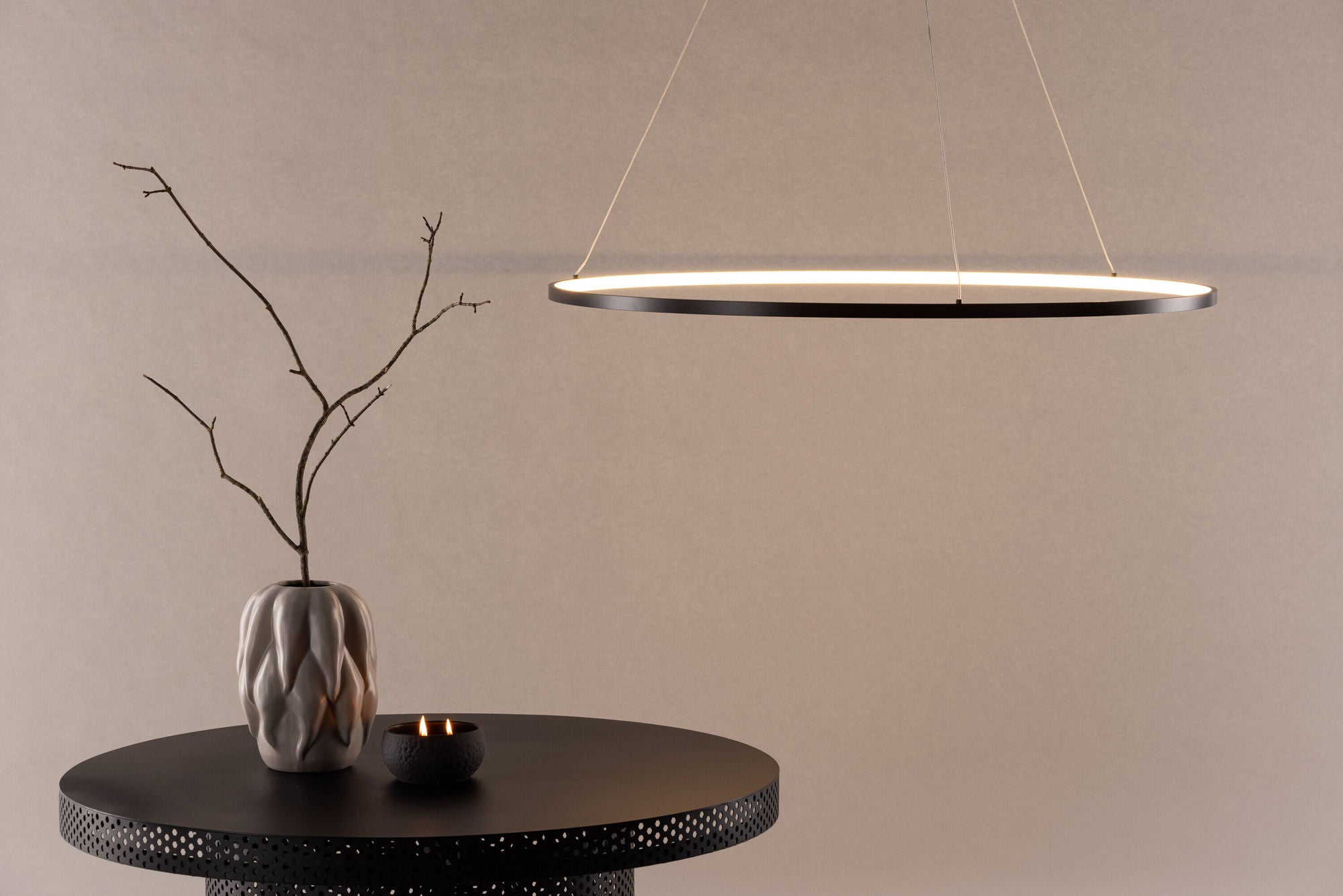 Vind Rödäng x Josefin Lustig - Pendant lampe - Black / Matte Black