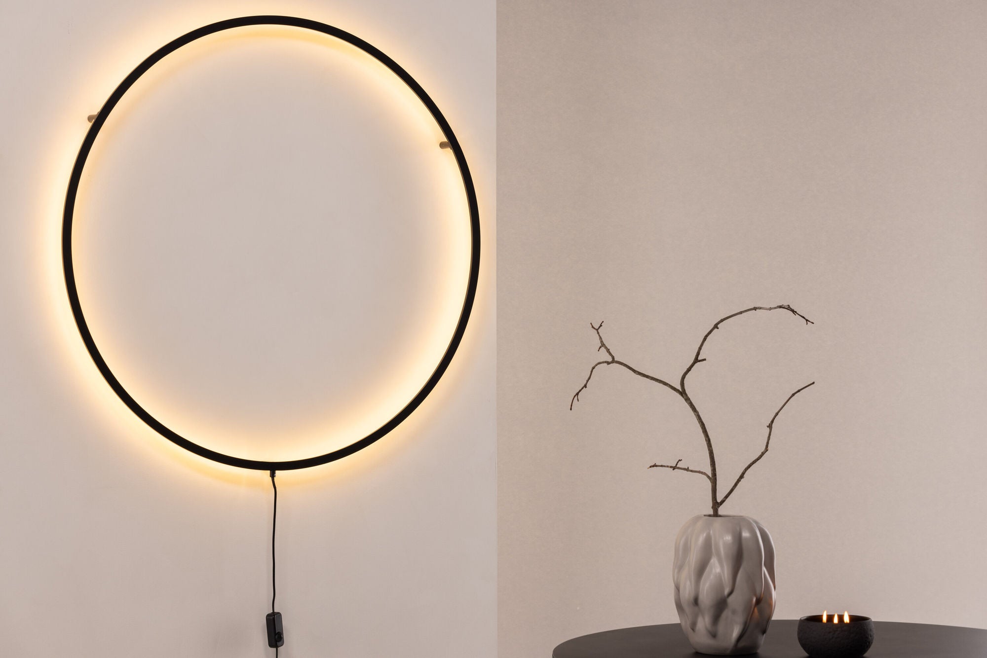 Vind Sörmjöle x Josefin Lustig - Wall lampe - Black / Matte Black