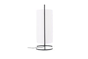 Venture Home Rennes - Large Floor lampe - Black / White fabric