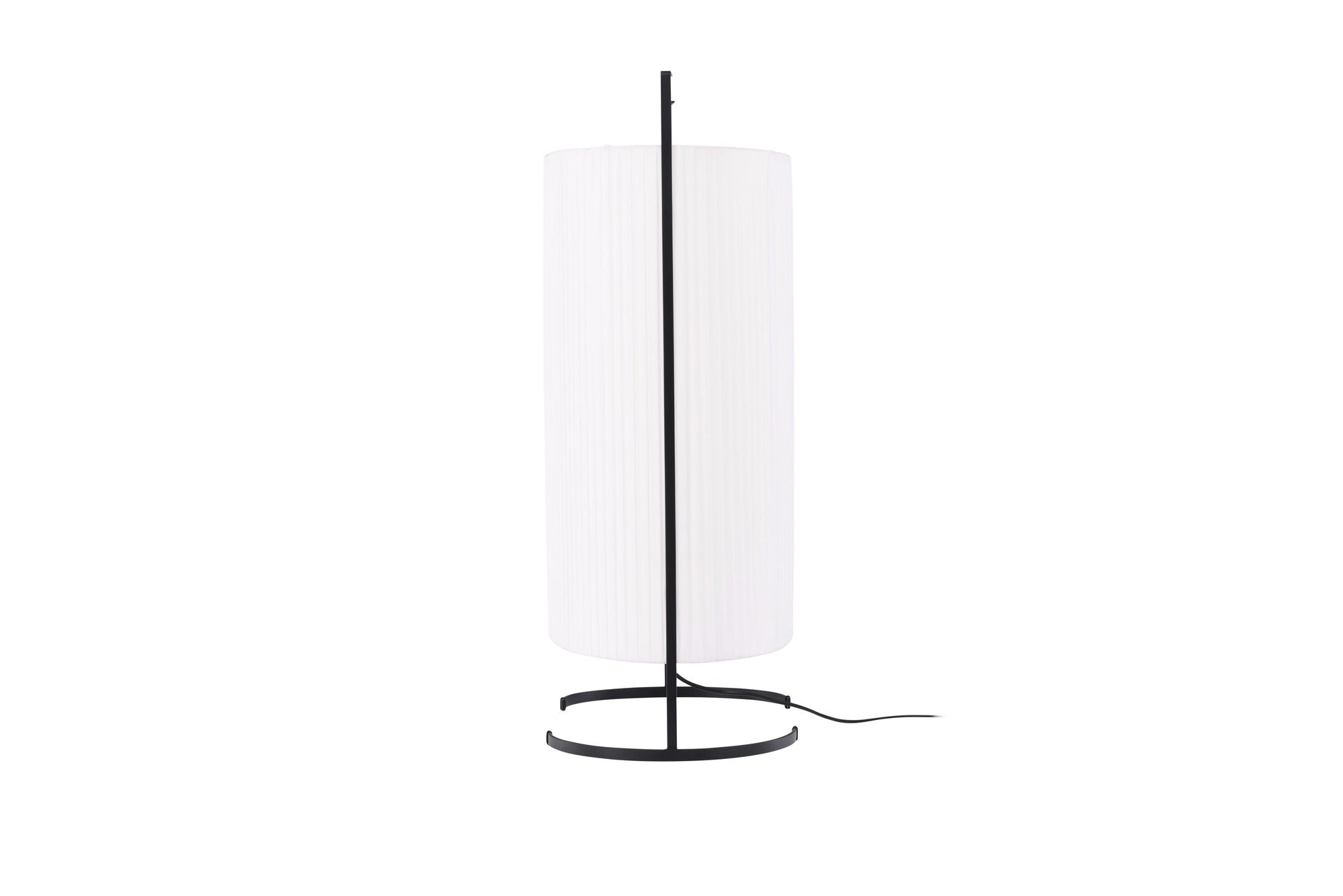 Venture Home Rennes - Large Floor lampe - Black / White fabric