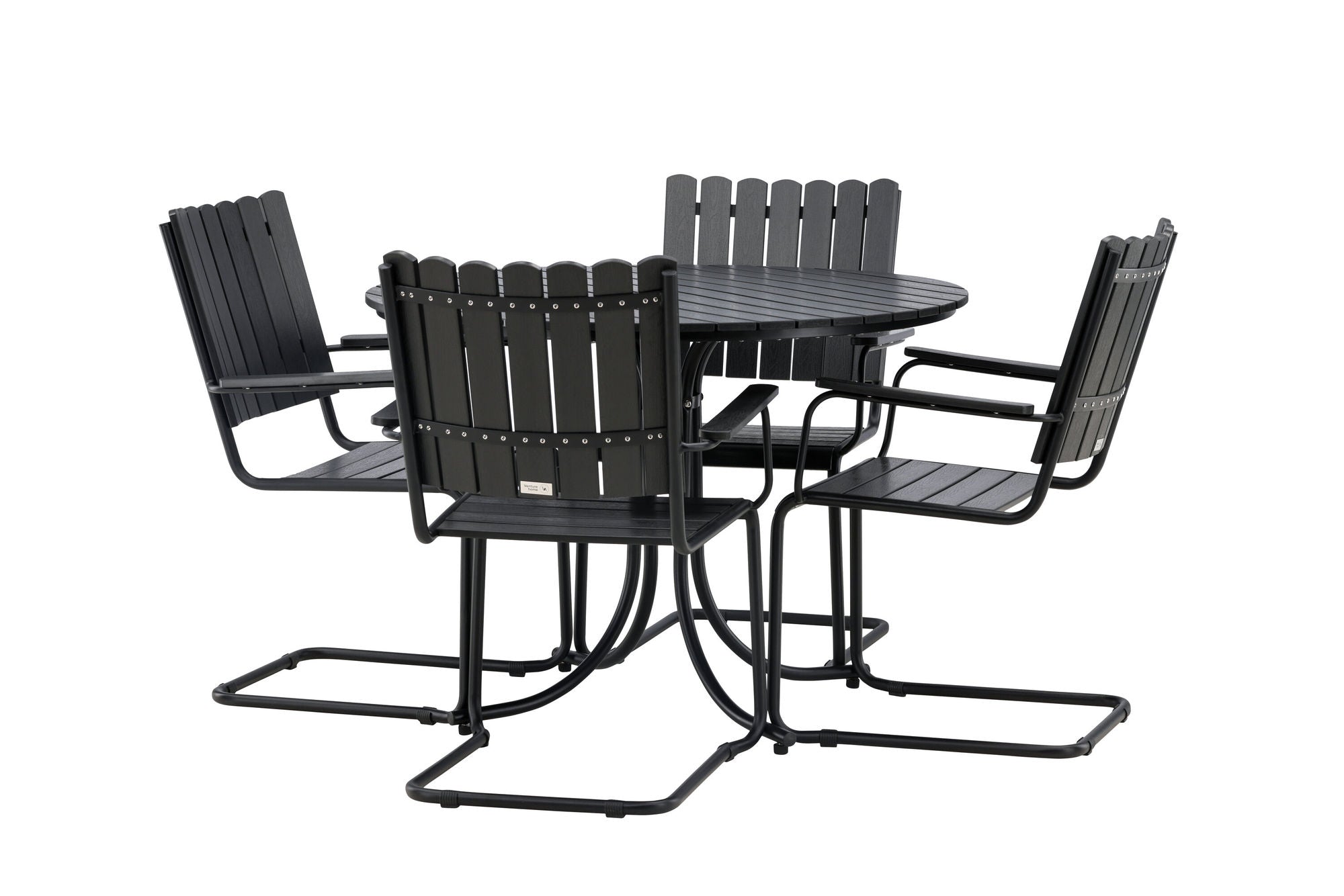 Venture Home Holmsund Dining set Black/Black