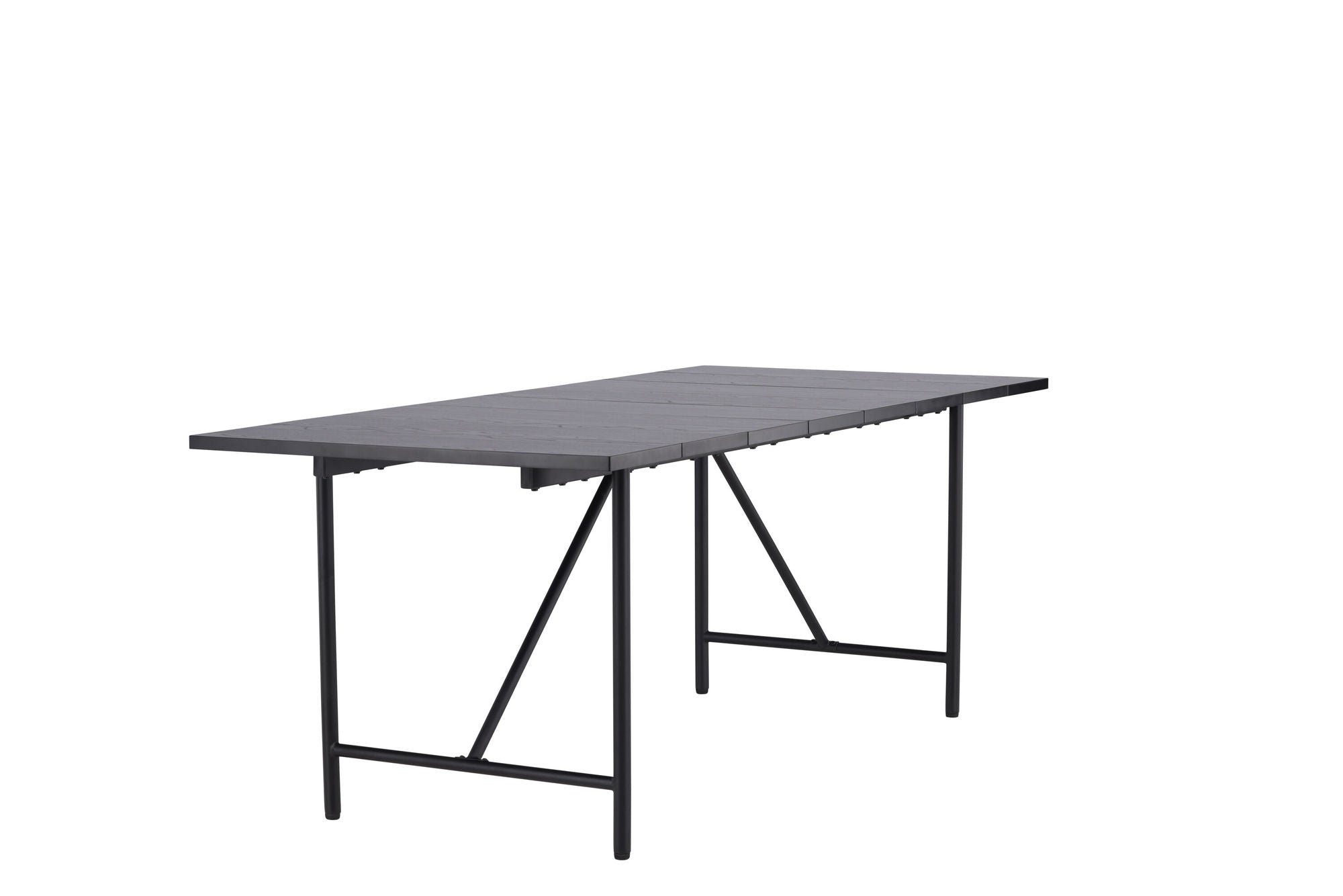 Venture Home Astrid spisebord 200*75 - Matte black / Matte black MDF with veneer