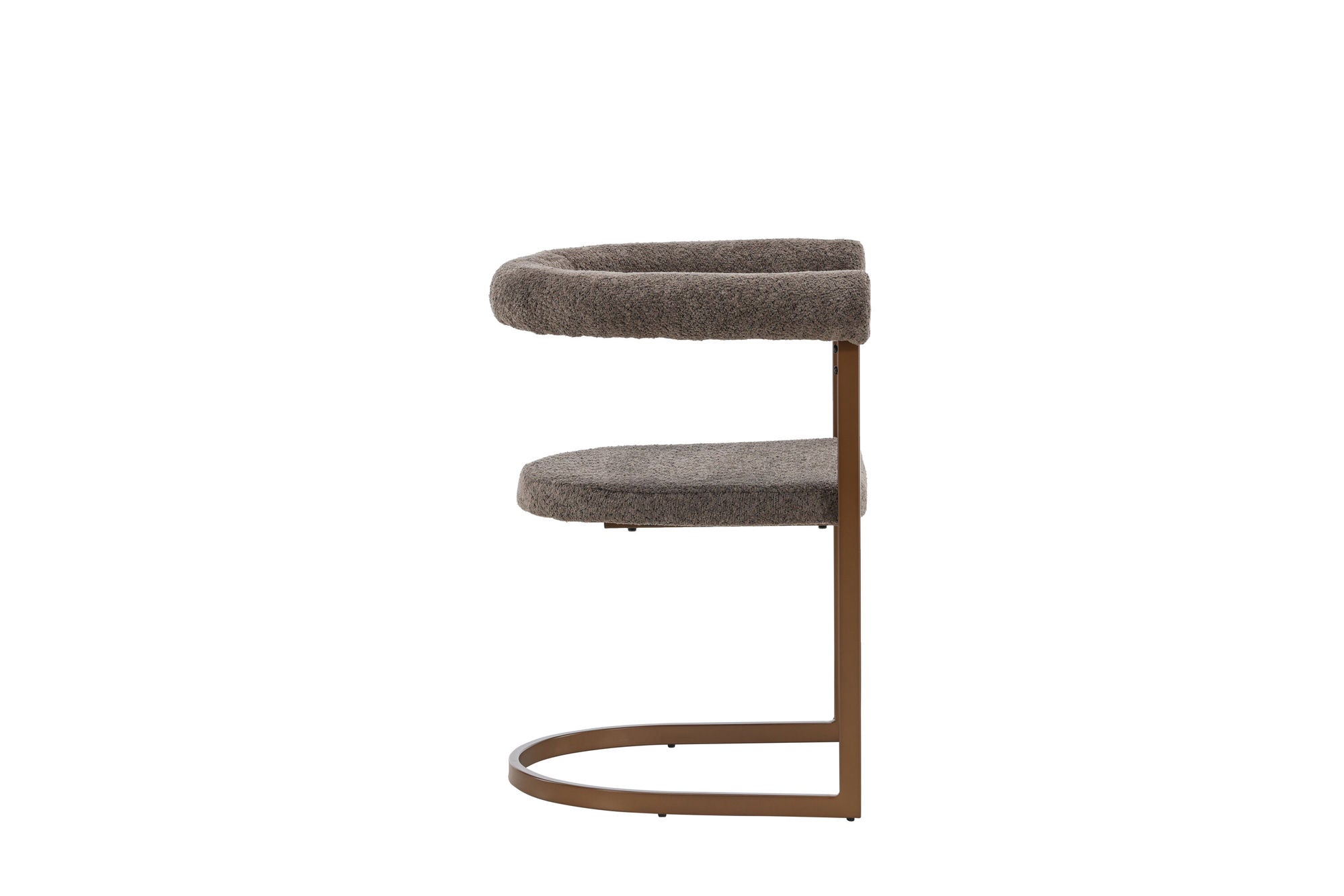 Venture Home Morning Spisebordsstol 2-pack - Brown / Grey Boucle