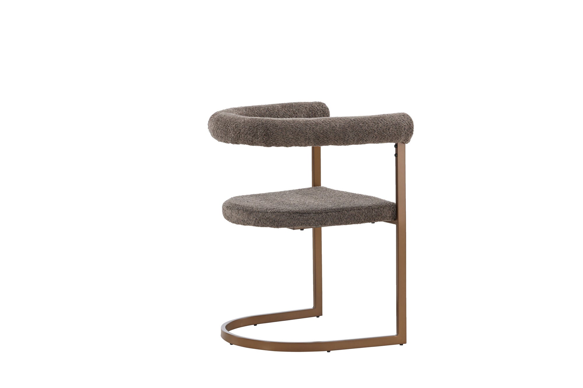 Venture Home Morning Spisebordsstol 2-pack - Brown / Grey Boucle