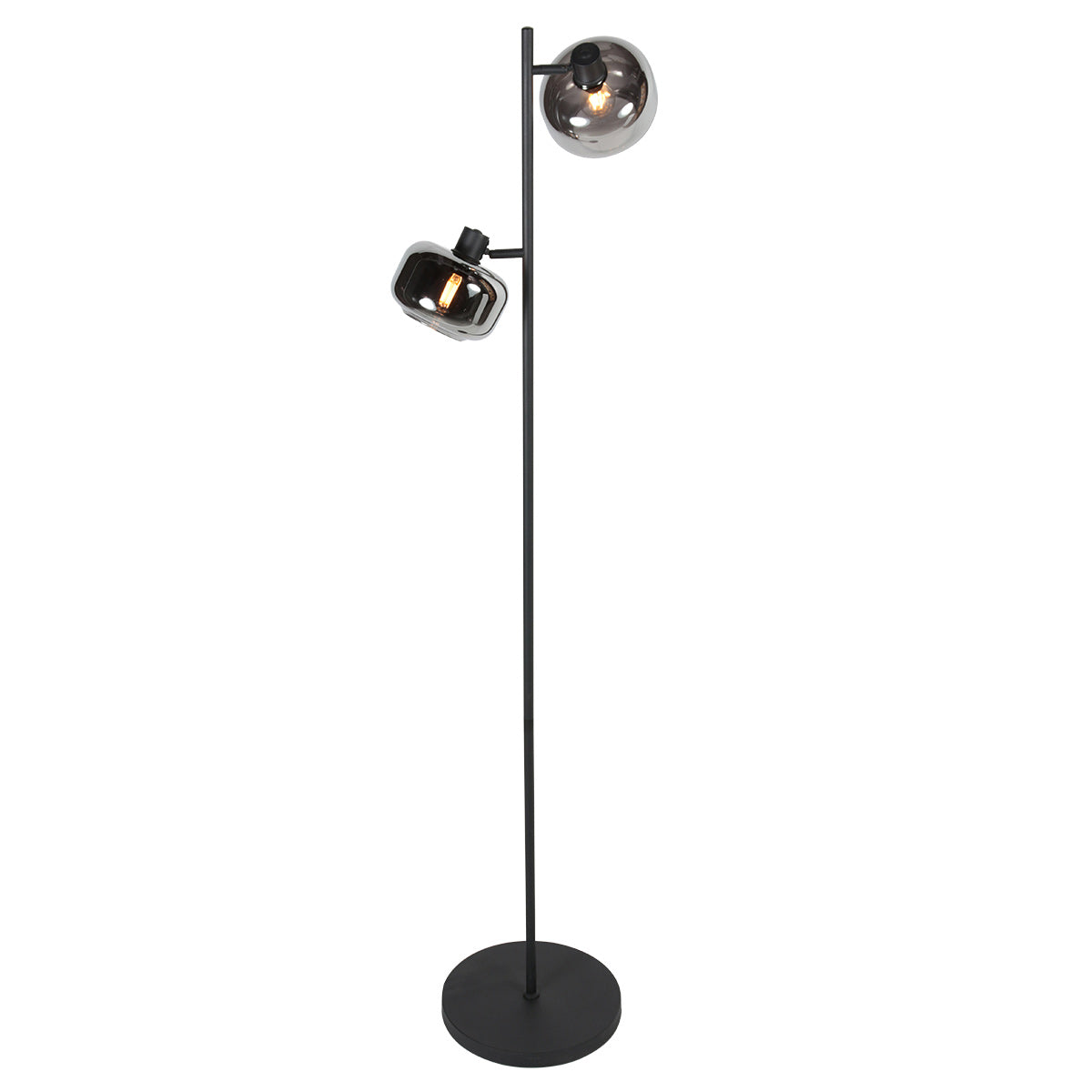 Sort gulvlampe Tenebris 4213ZW – Elegant belysning med luksuriøs udstråling