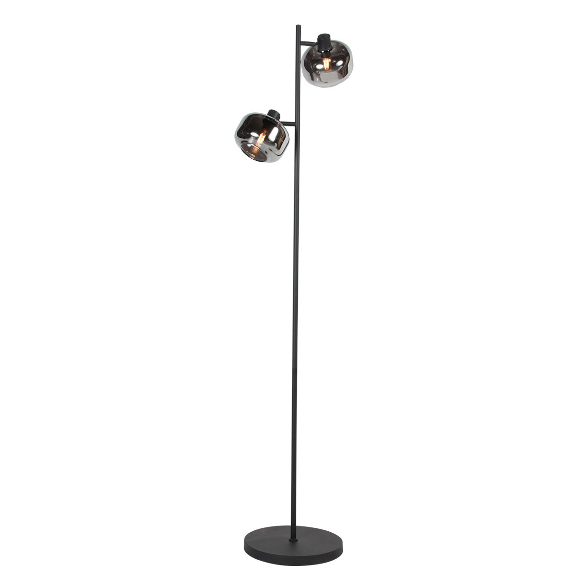 Sort gulvlampe Tenebris 4213ZW – Elegant belysning med luksuriøs udstråling