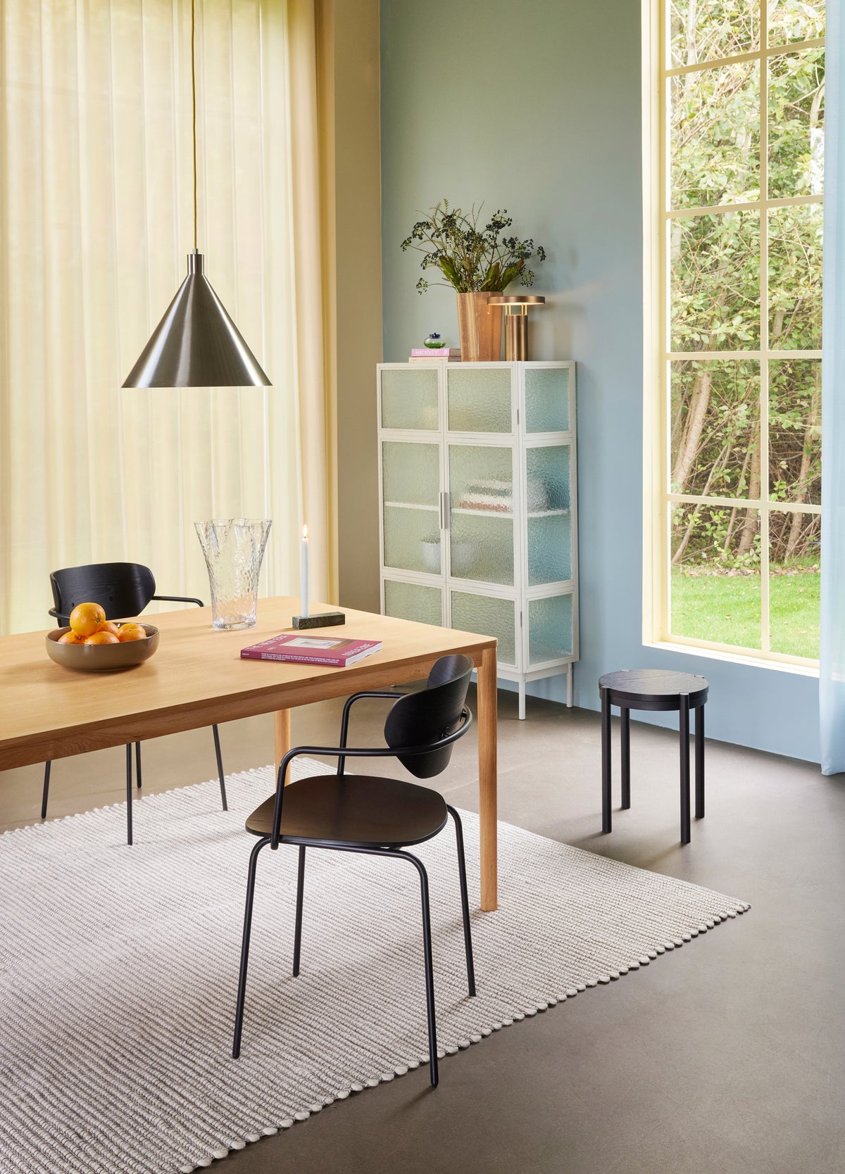2 x Arch spisestol sort