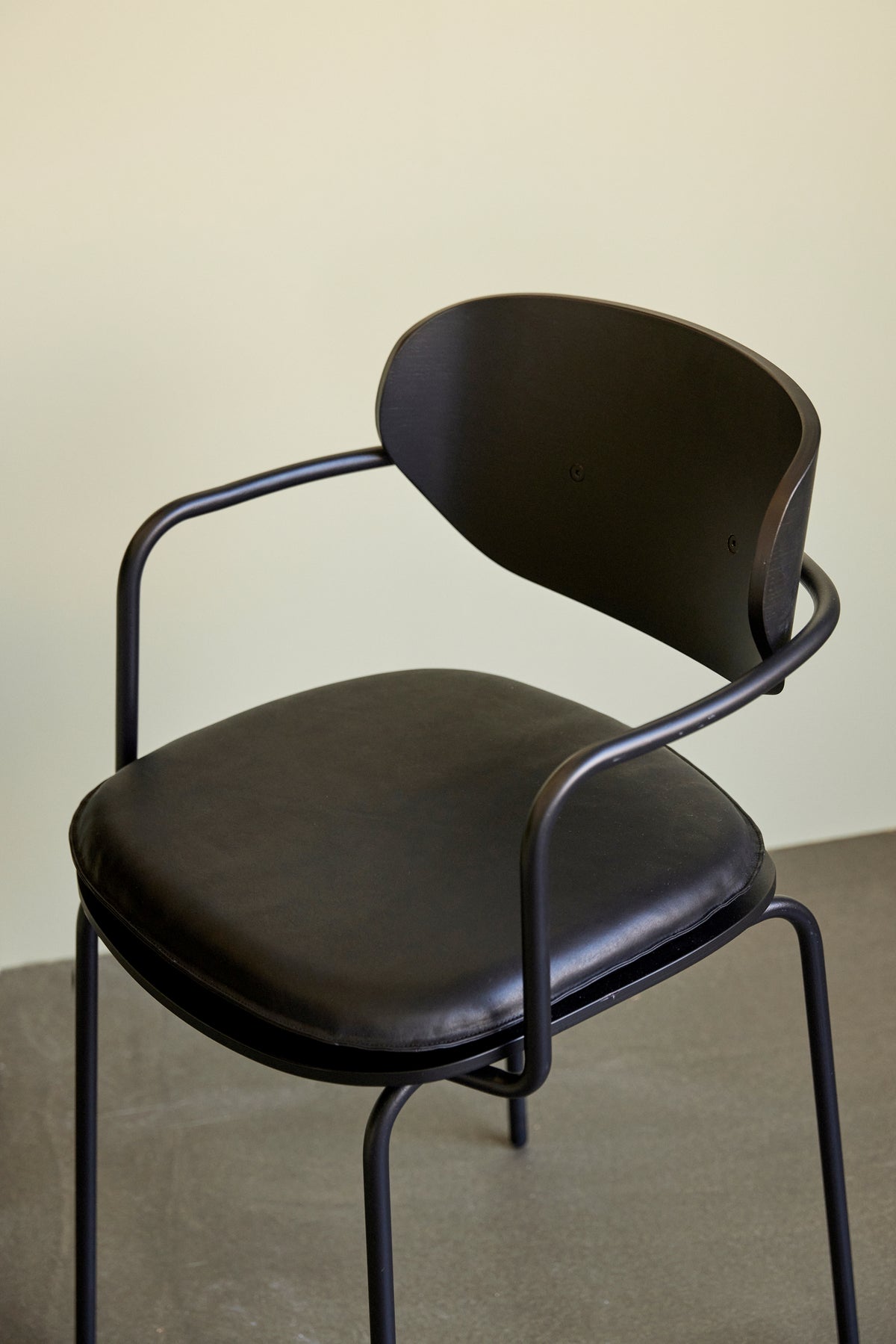 2 x Arch spisestol sort