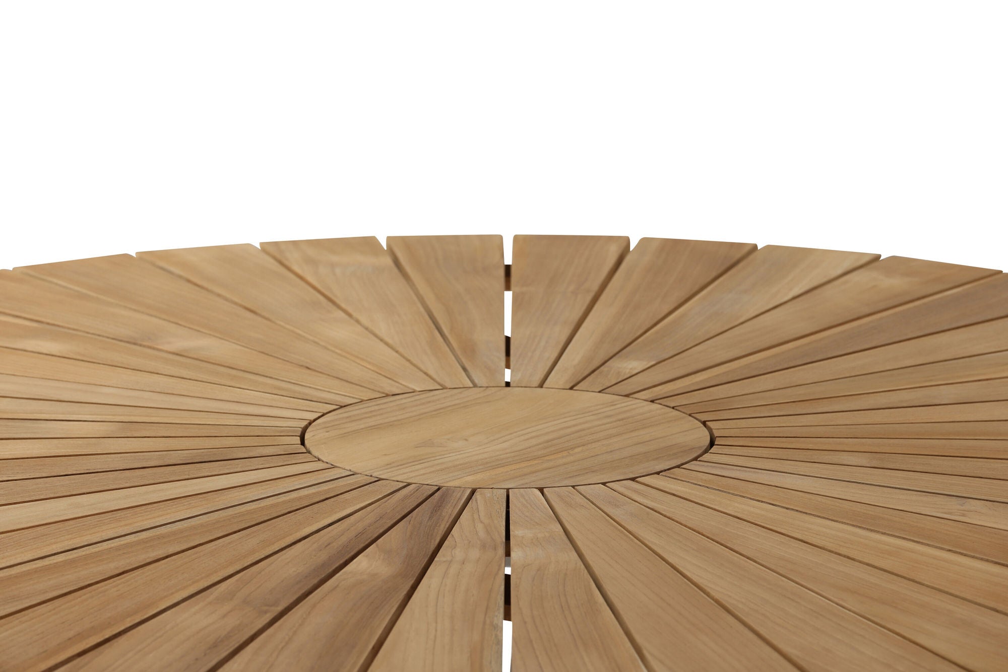 Venture Home Mexico bord ø 140 - White/Teak