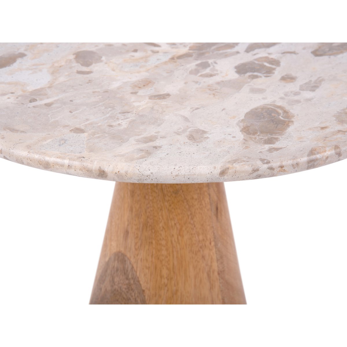 Force sofabord / sidebord med marmor og mangotræ