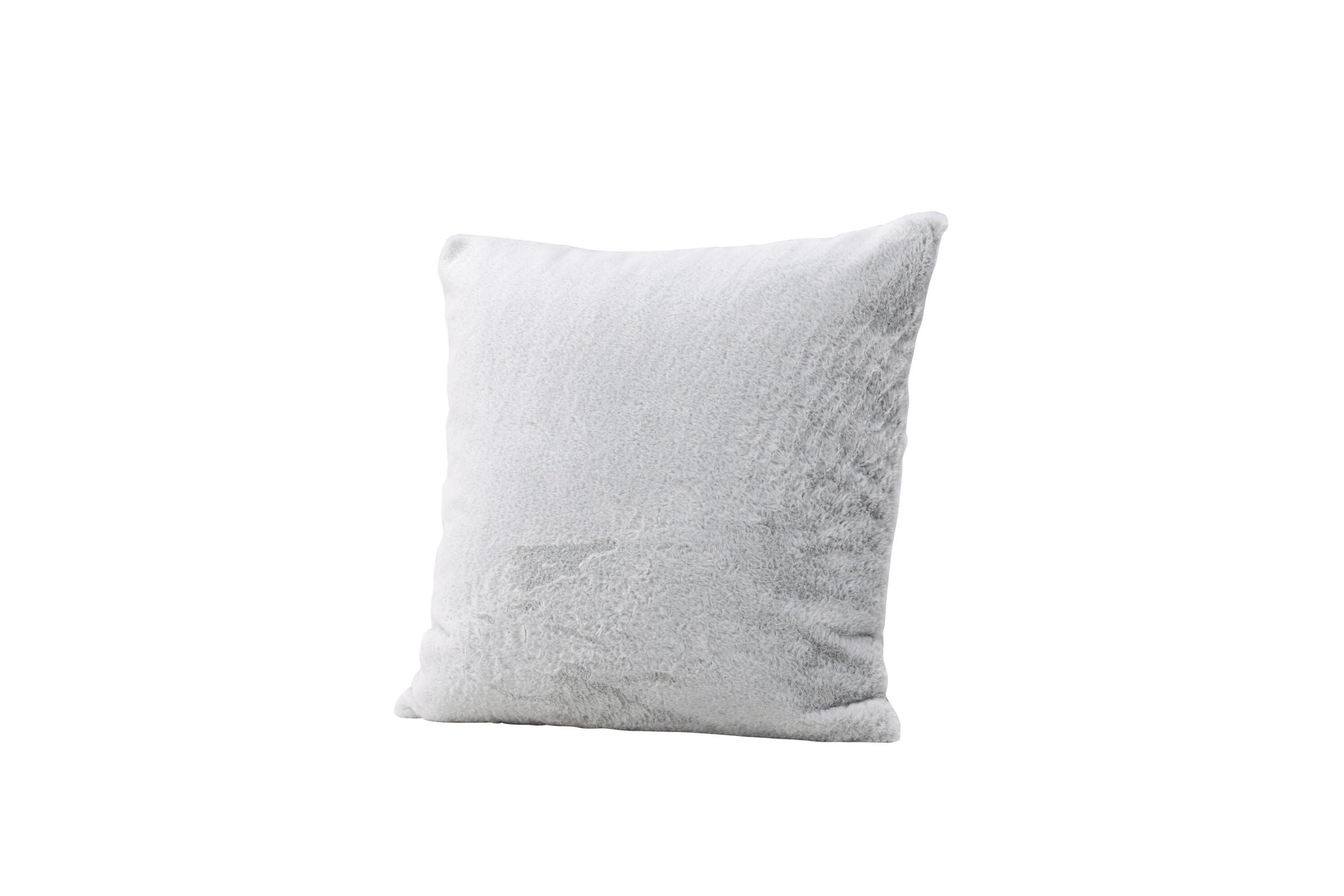 Venture Home Thea Cushion Cover Rabbit fur/Poly Velvet - Grey 50x50