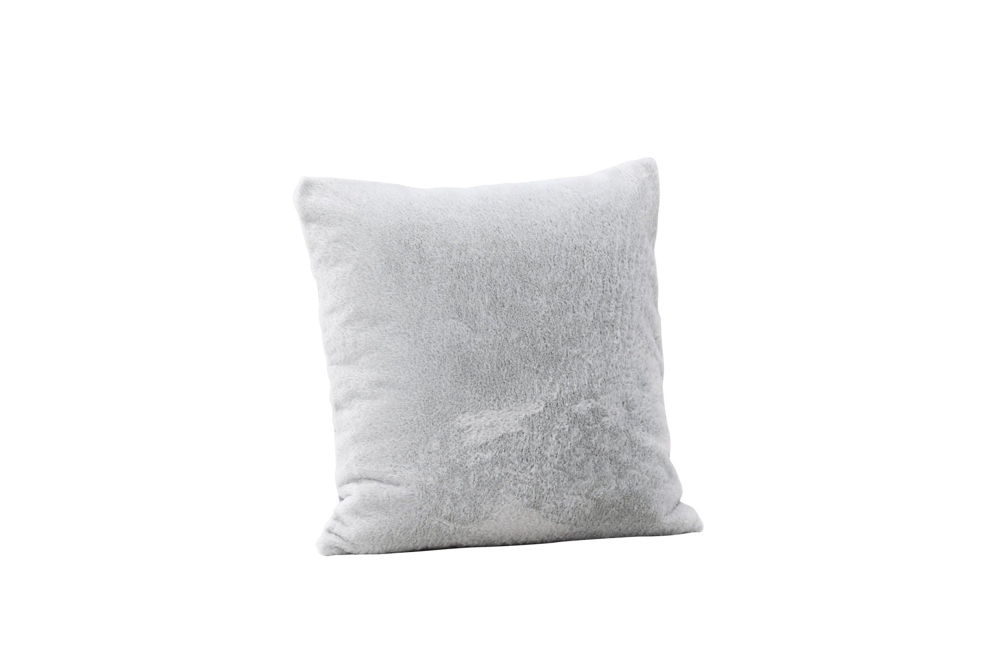 Venture Home Thea Cushion Cover Rabbit fur/Poly Velvet - Grey 50x50